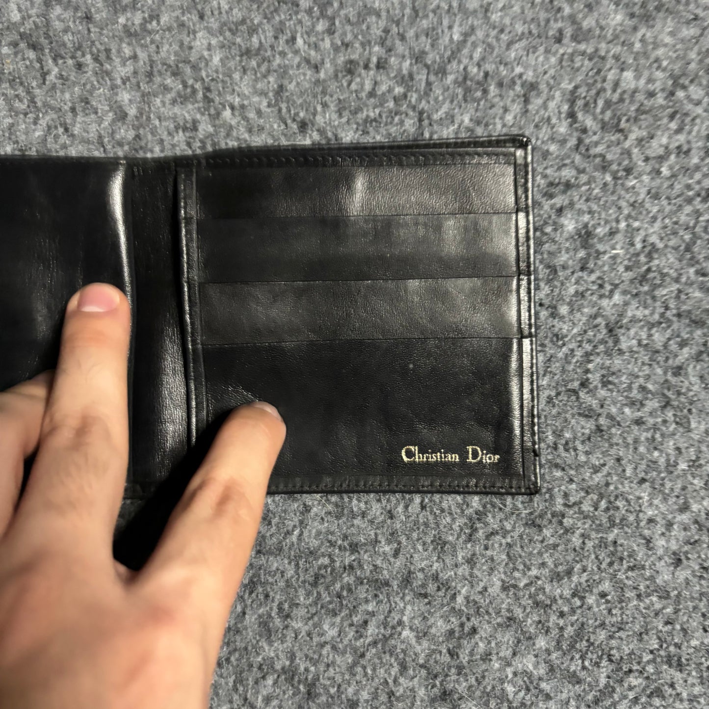 Christian Dior bifold wallet