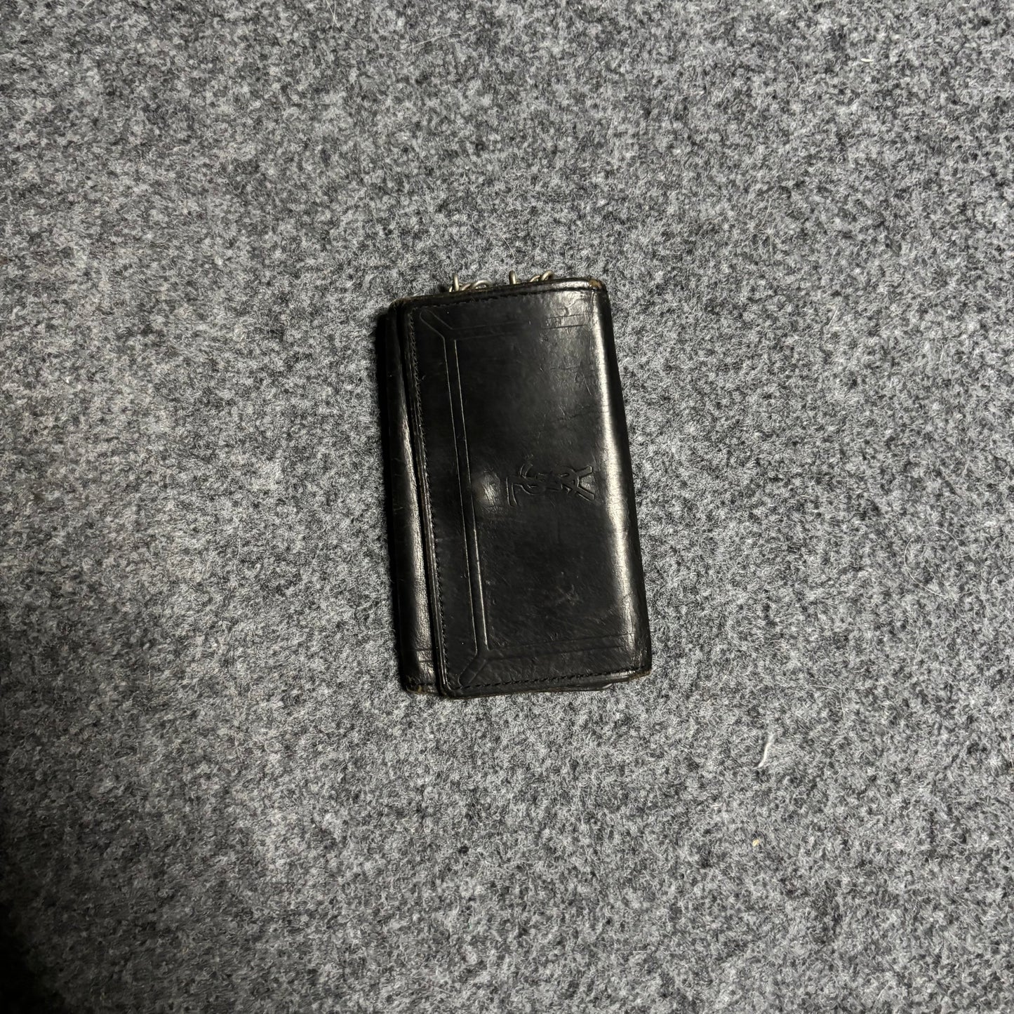 Yves Saint Laurent key holder black
