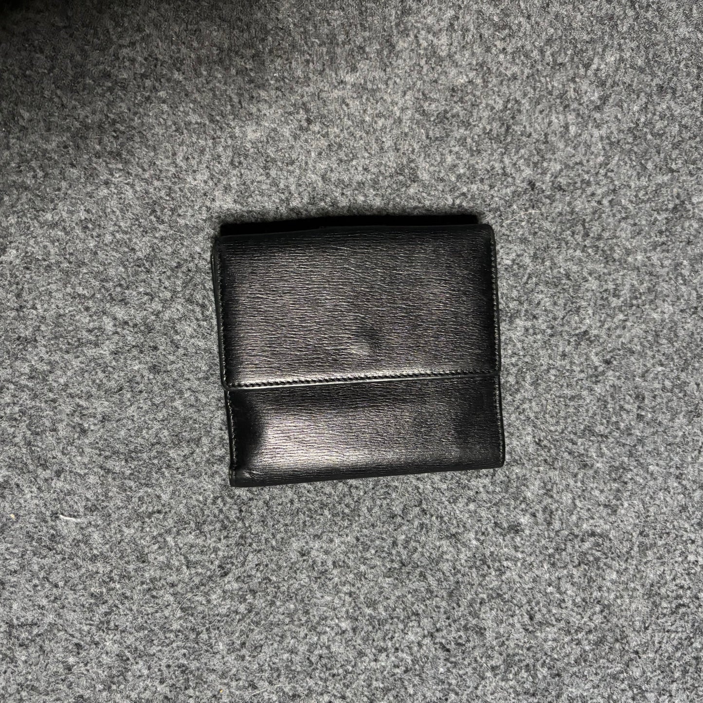 Gucci Tom Ford GG black leather bifold wallet