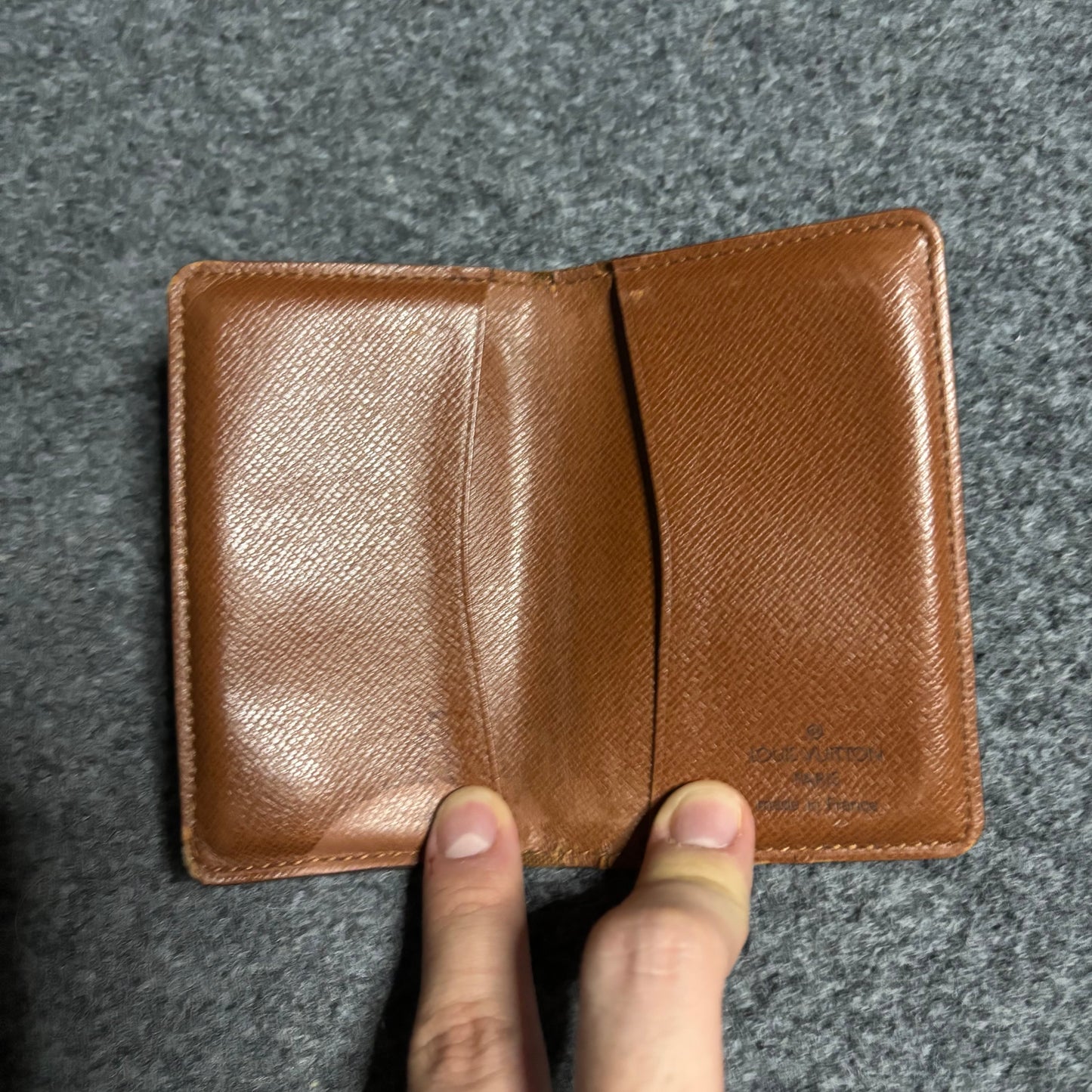 Louis Vuitton monogram card holder bifold