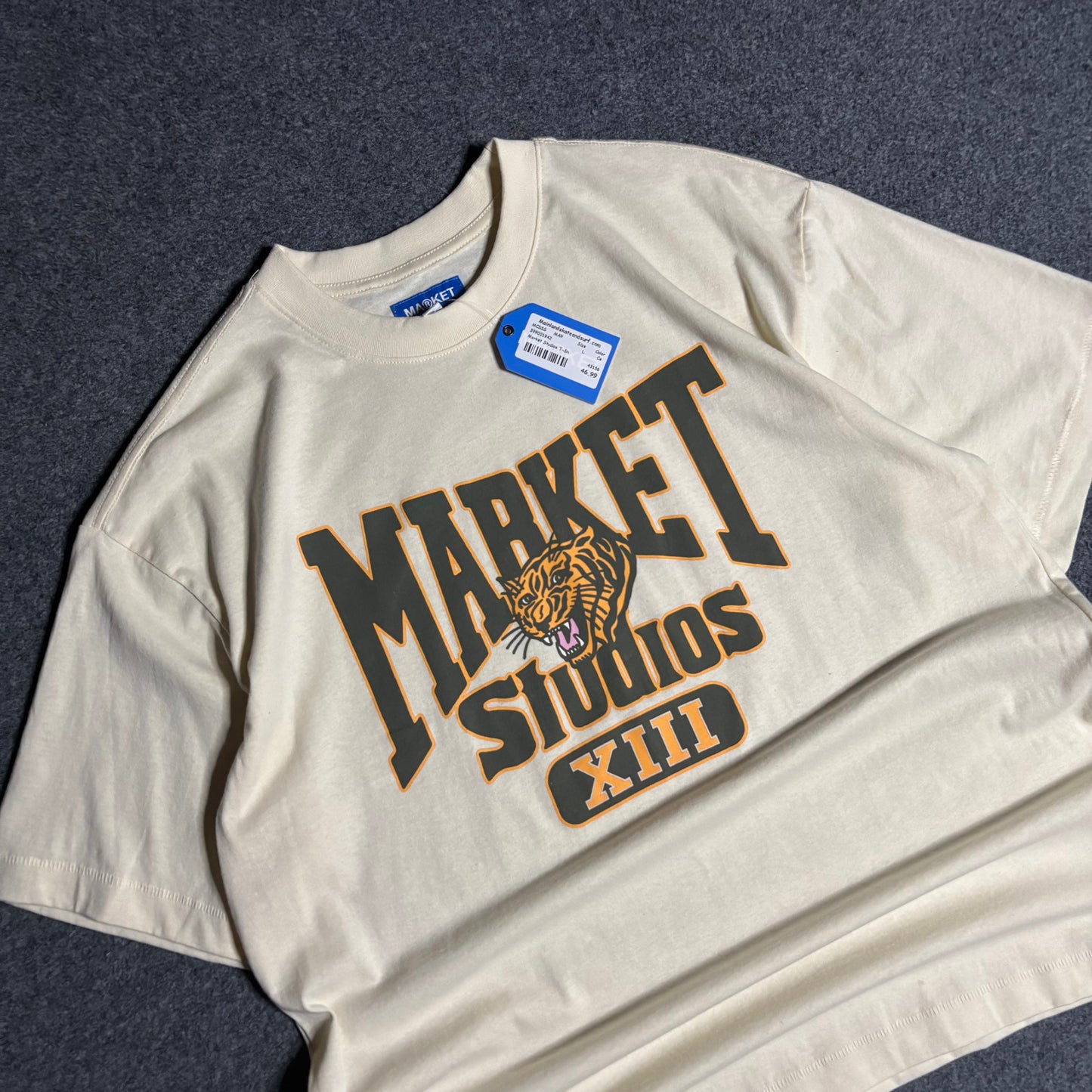 Market studios tiger university tee