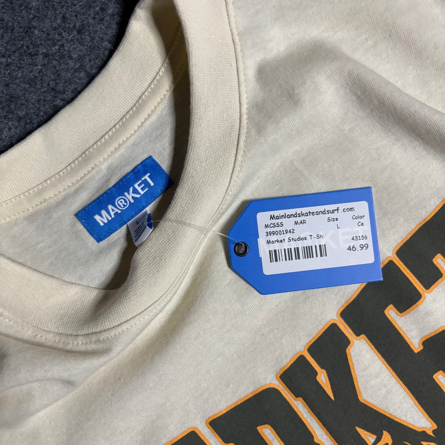 Market studios tiger university tee