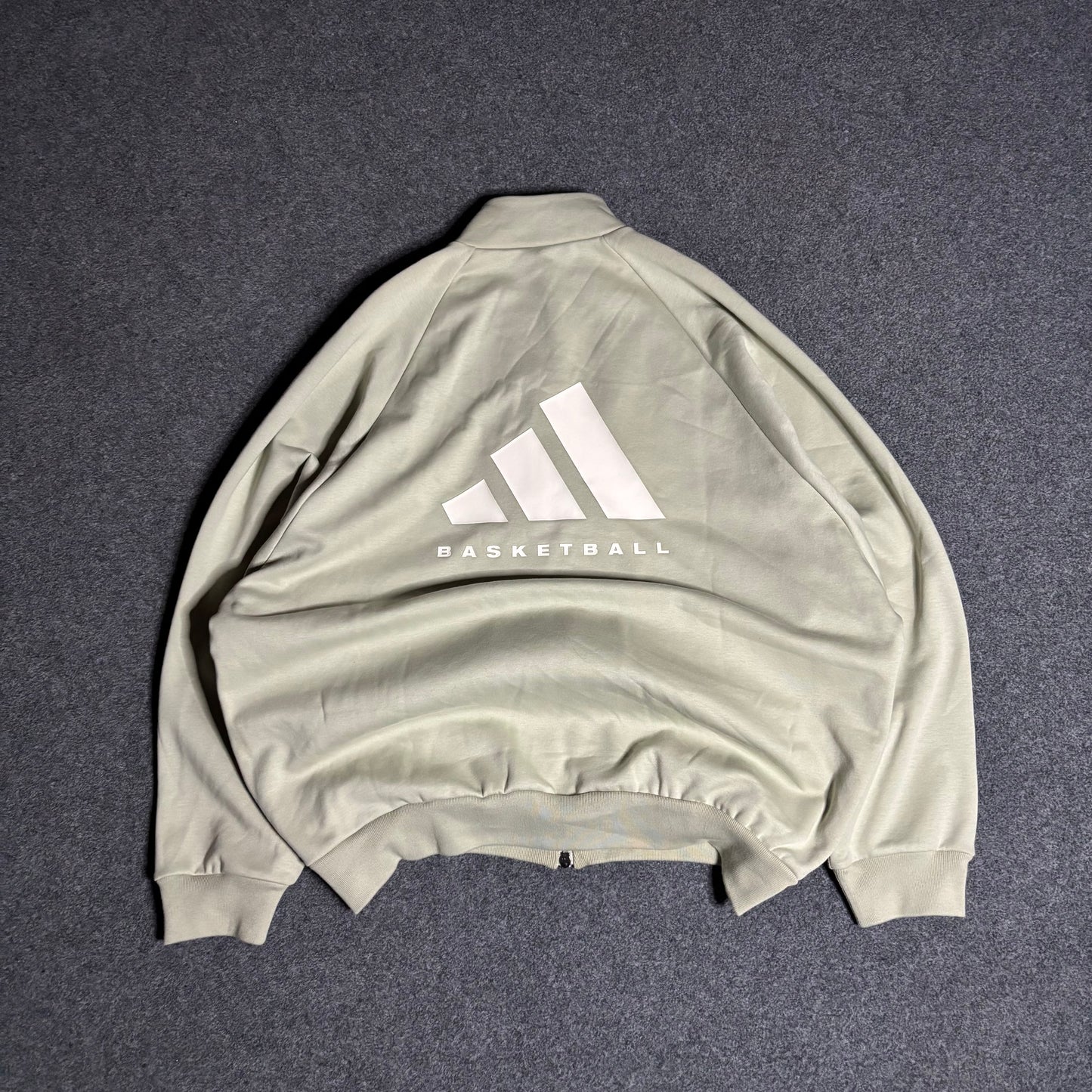 Adidas basketball zip sweater