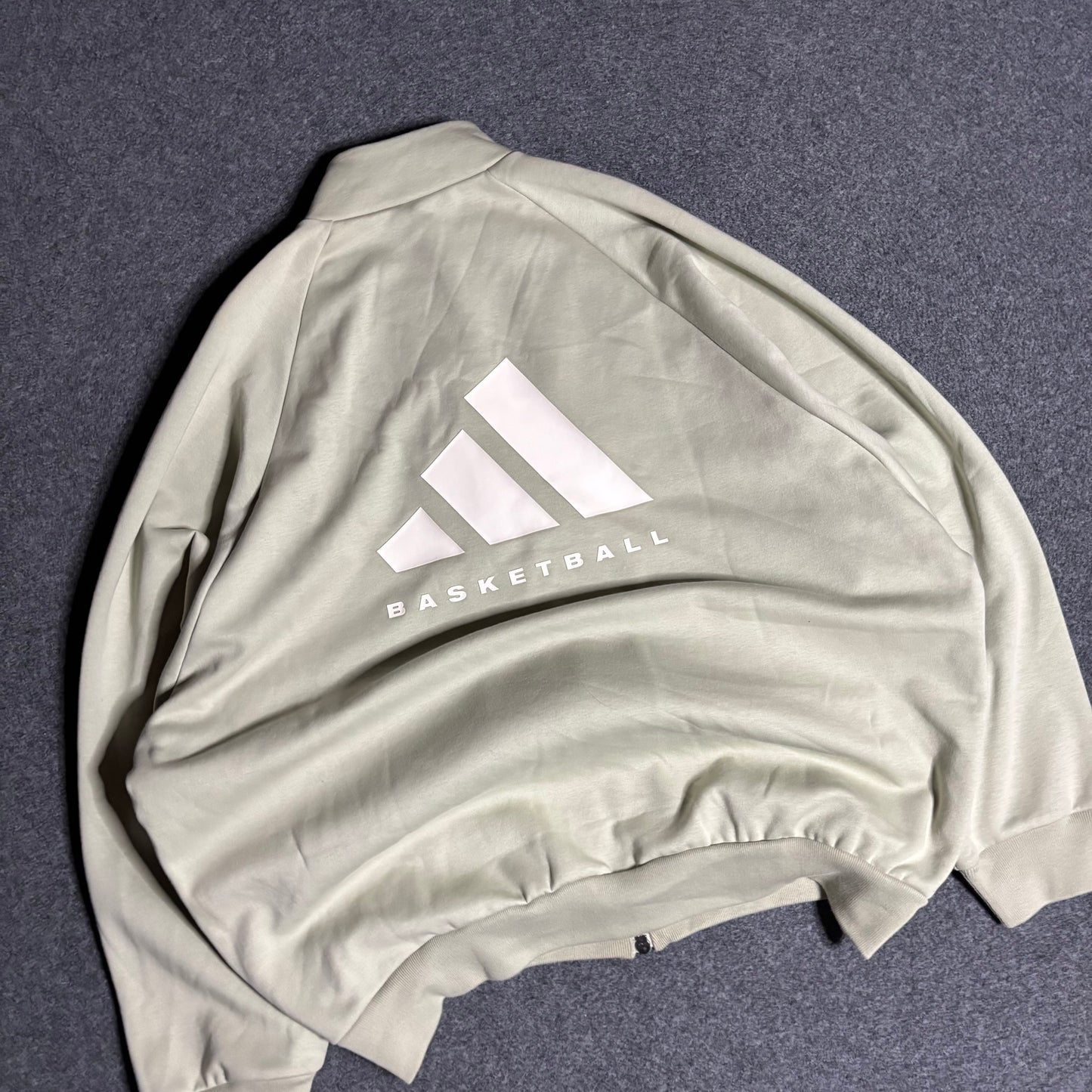 Adidas basketball zip sweater