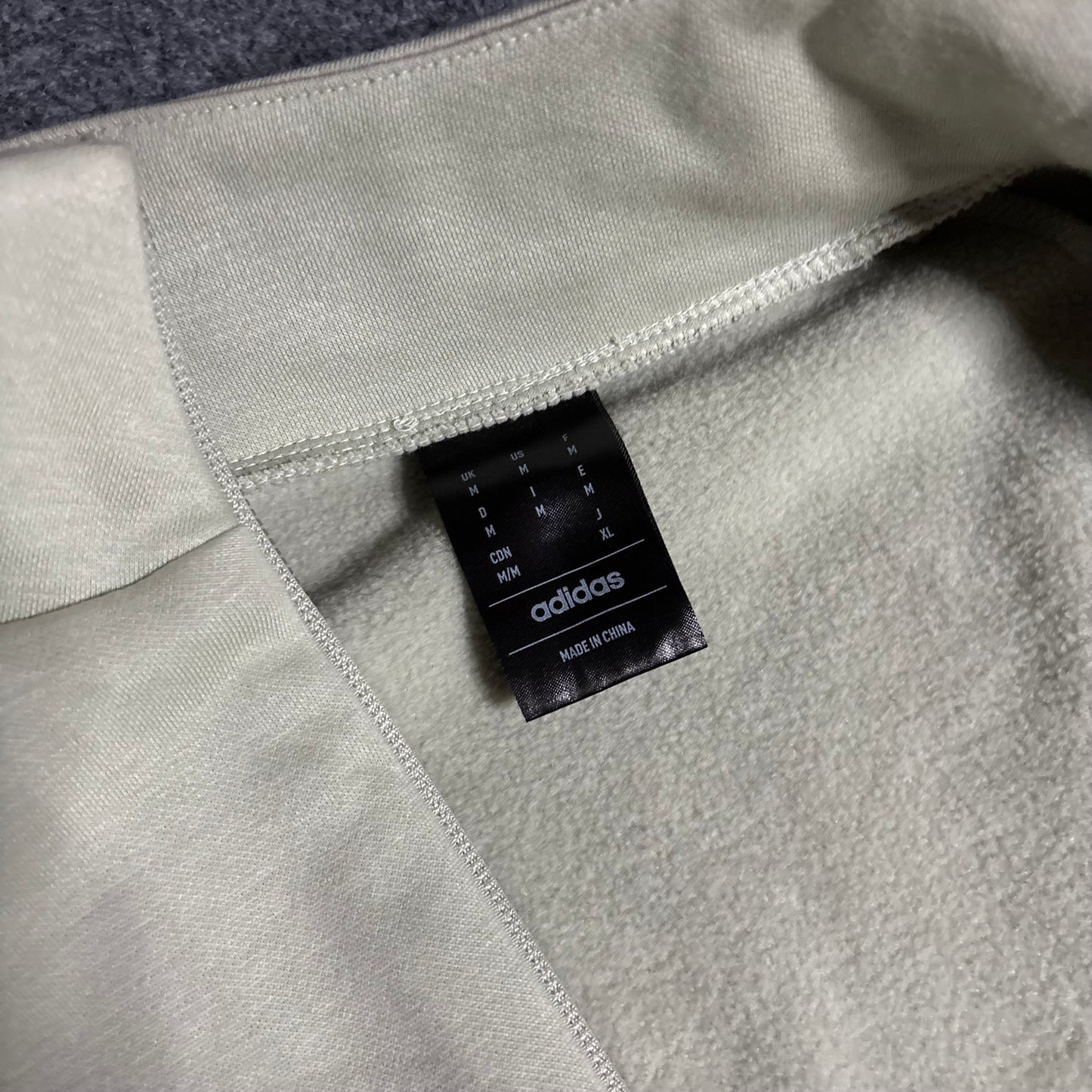 Adidas basketball zip sweater