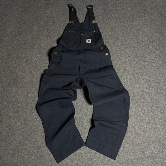 Carhartt double knee overall navy