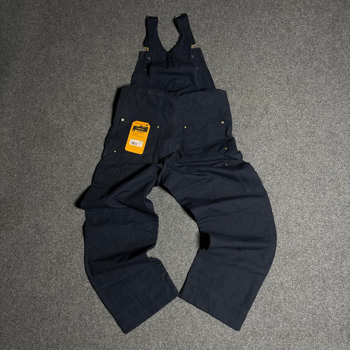 Carhartt double knee overall navy