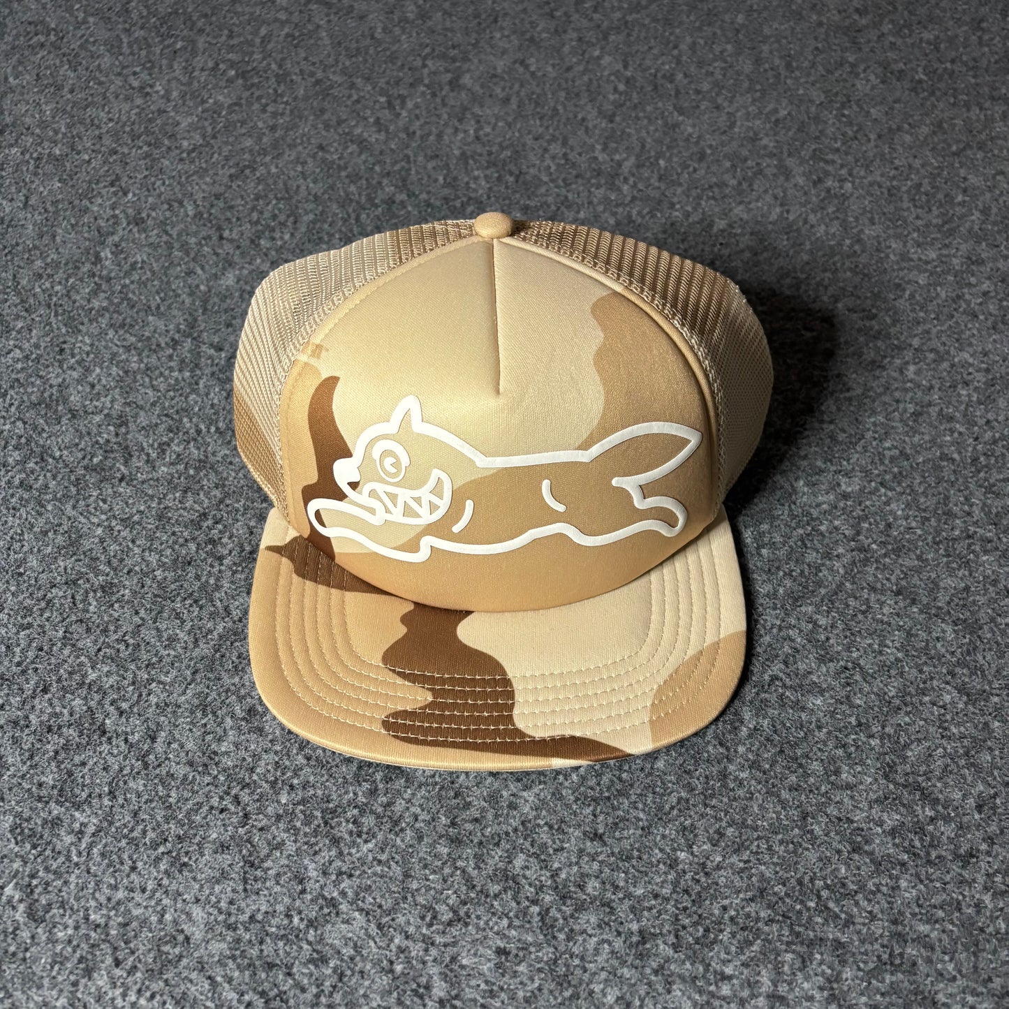 Ice Cream running dog desert camo hat
