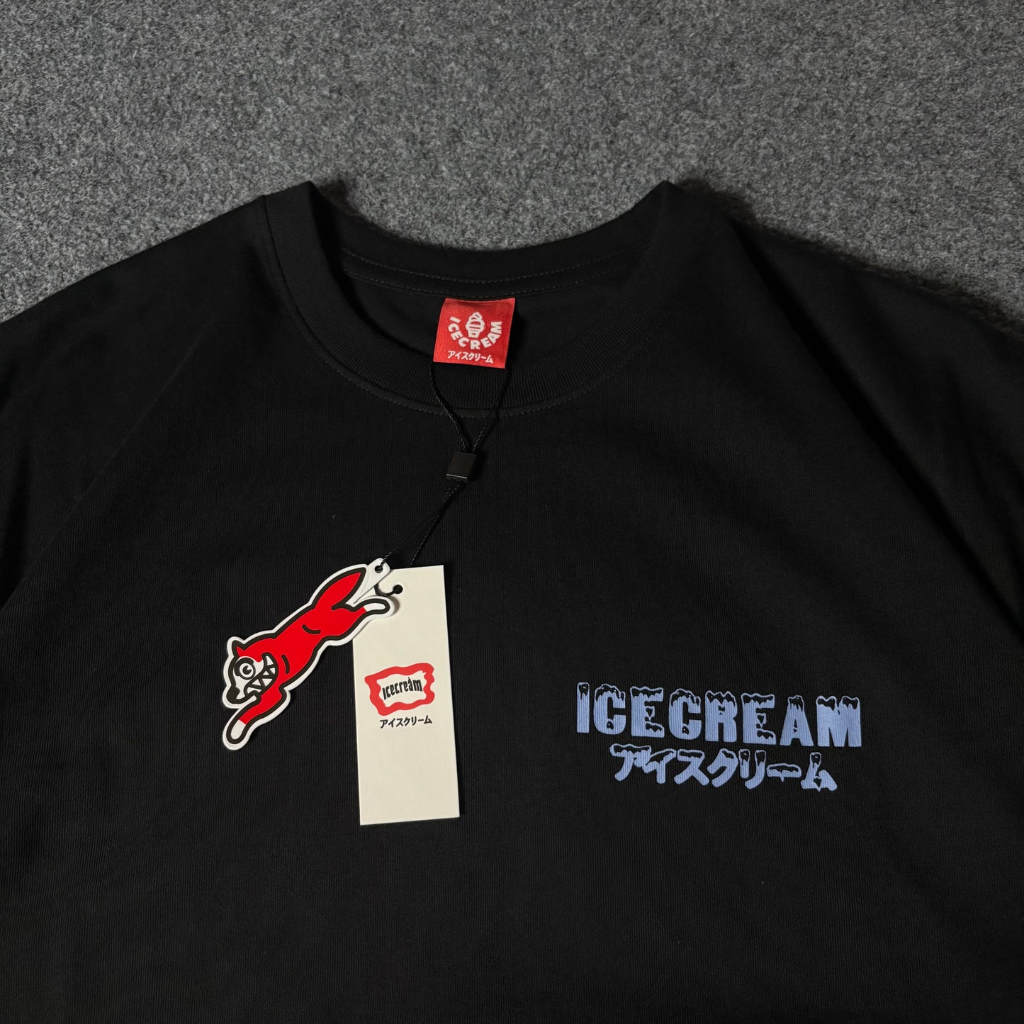 Ice Cream money vault black tee