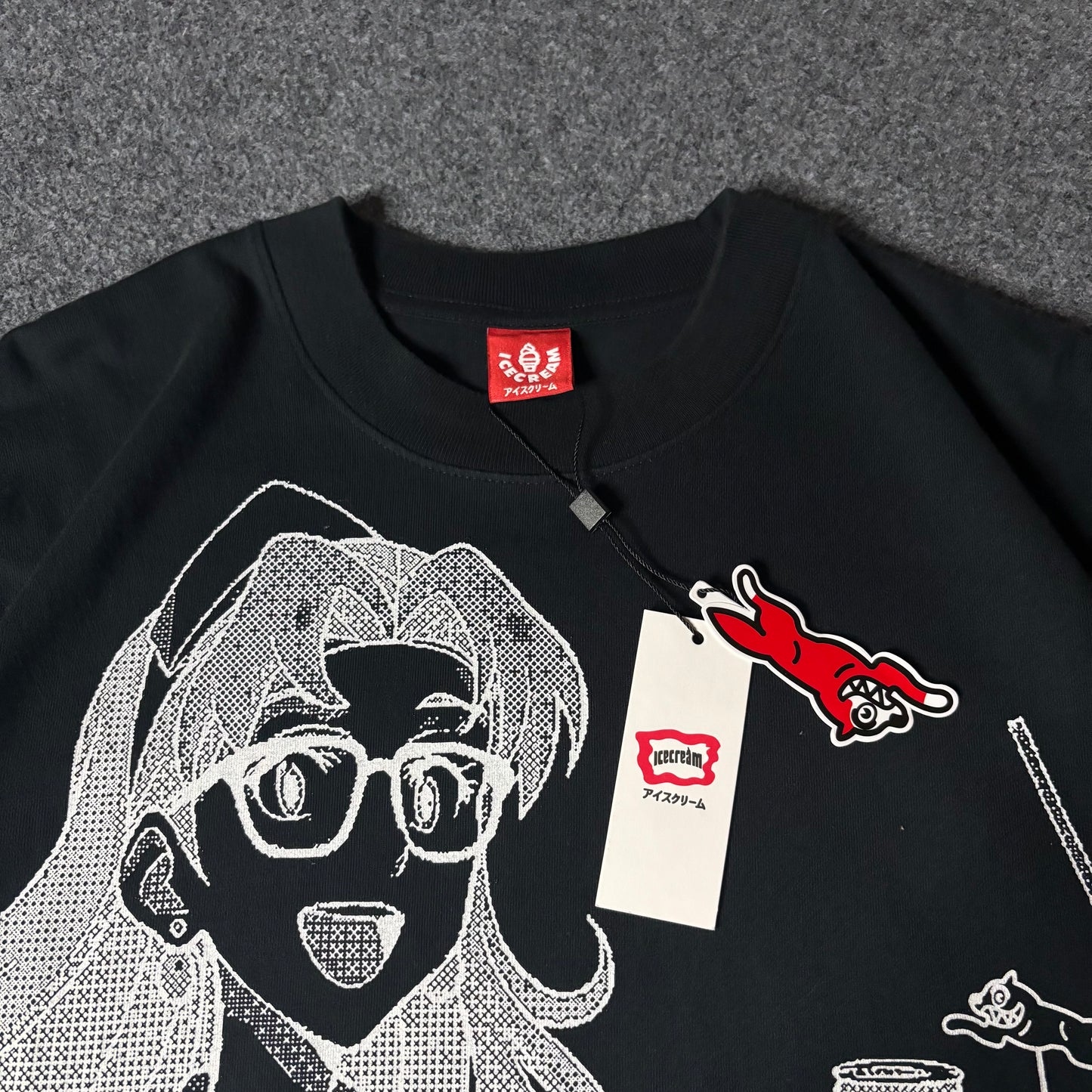 Ice Cream Order Up tee black