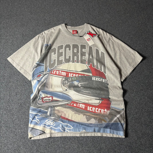 Ice Cream sponsor ss knit racing tee
