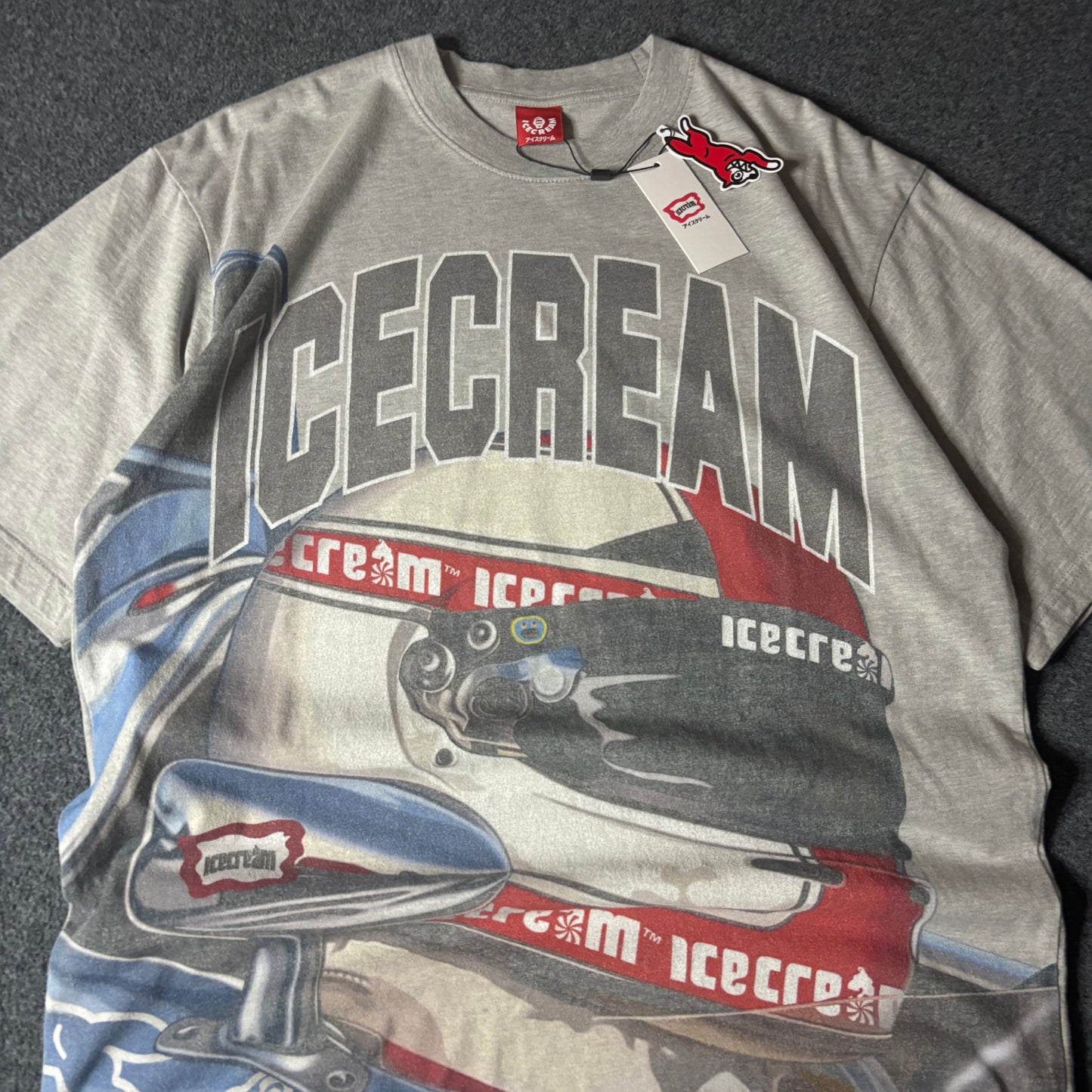 Ice Cream sponsor ss knit racing tee