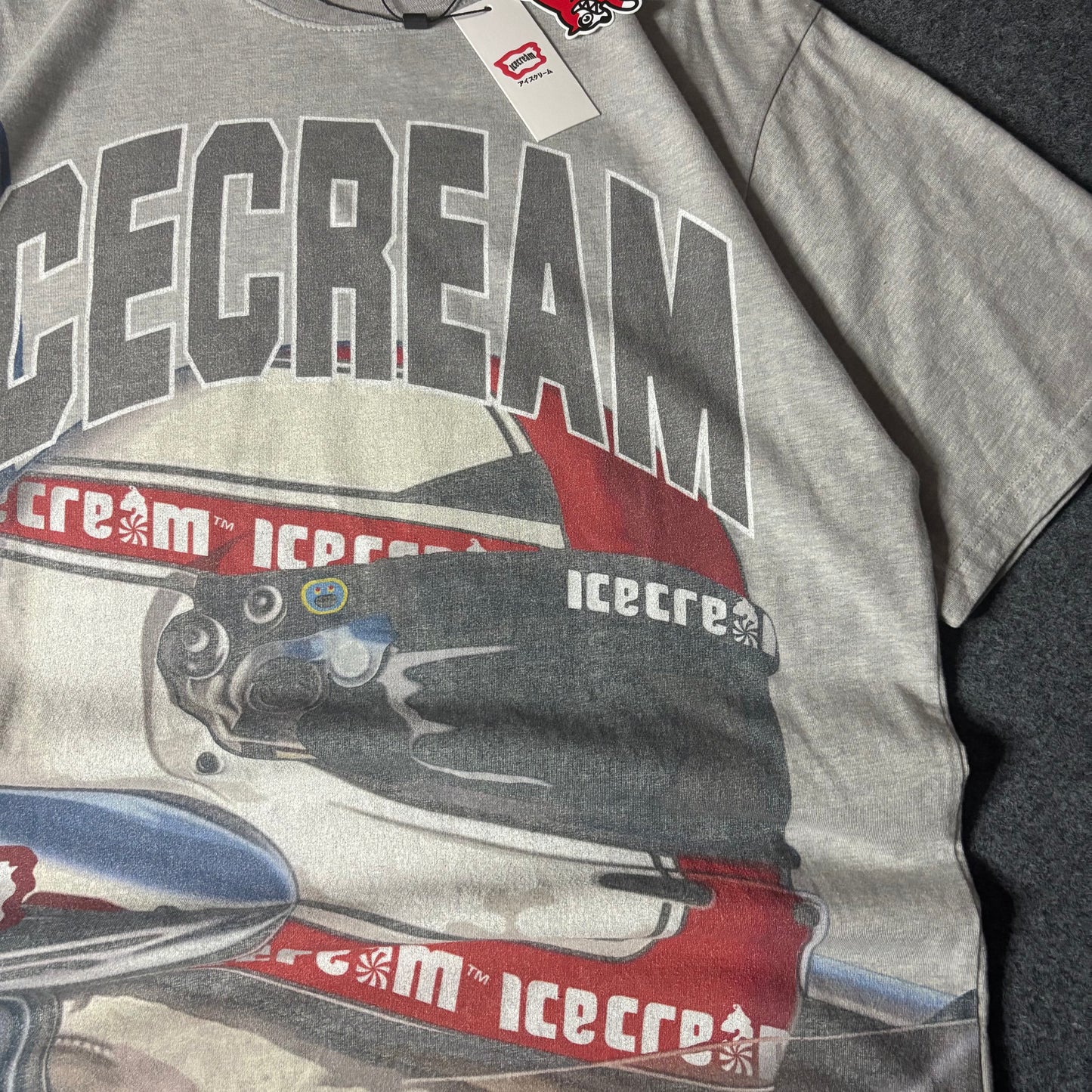 Ice Cream sponsor ss knit racing tee