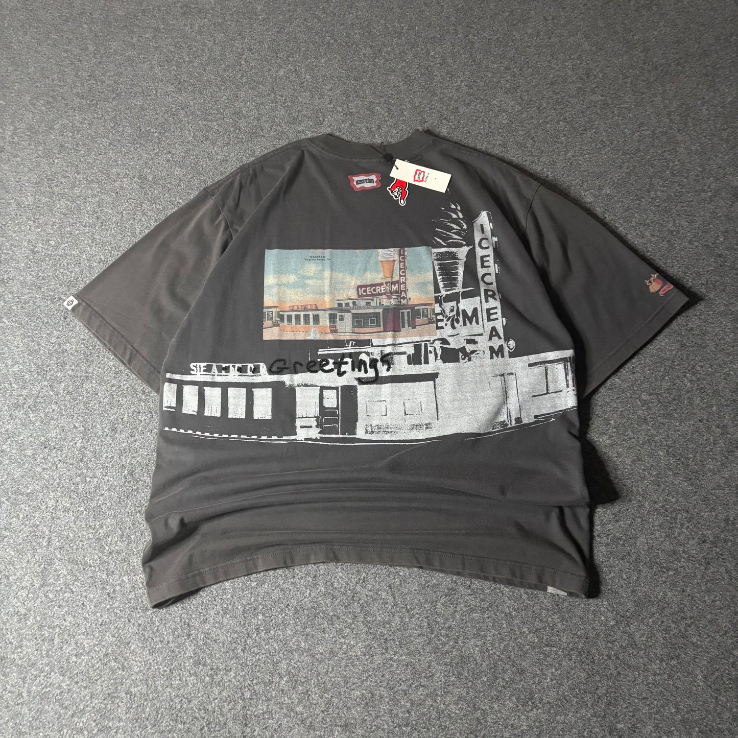 Ice Cream fountain tee
