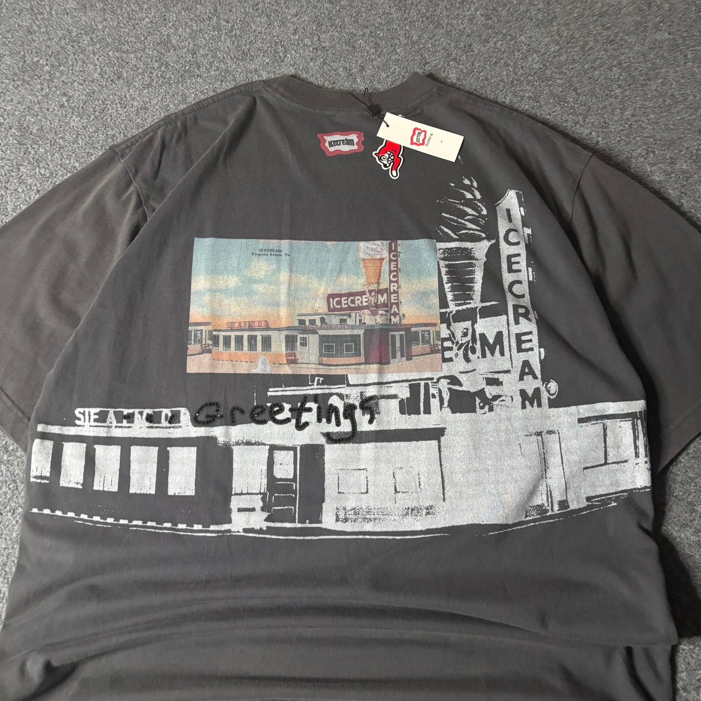 Ice Cream fountain tee
