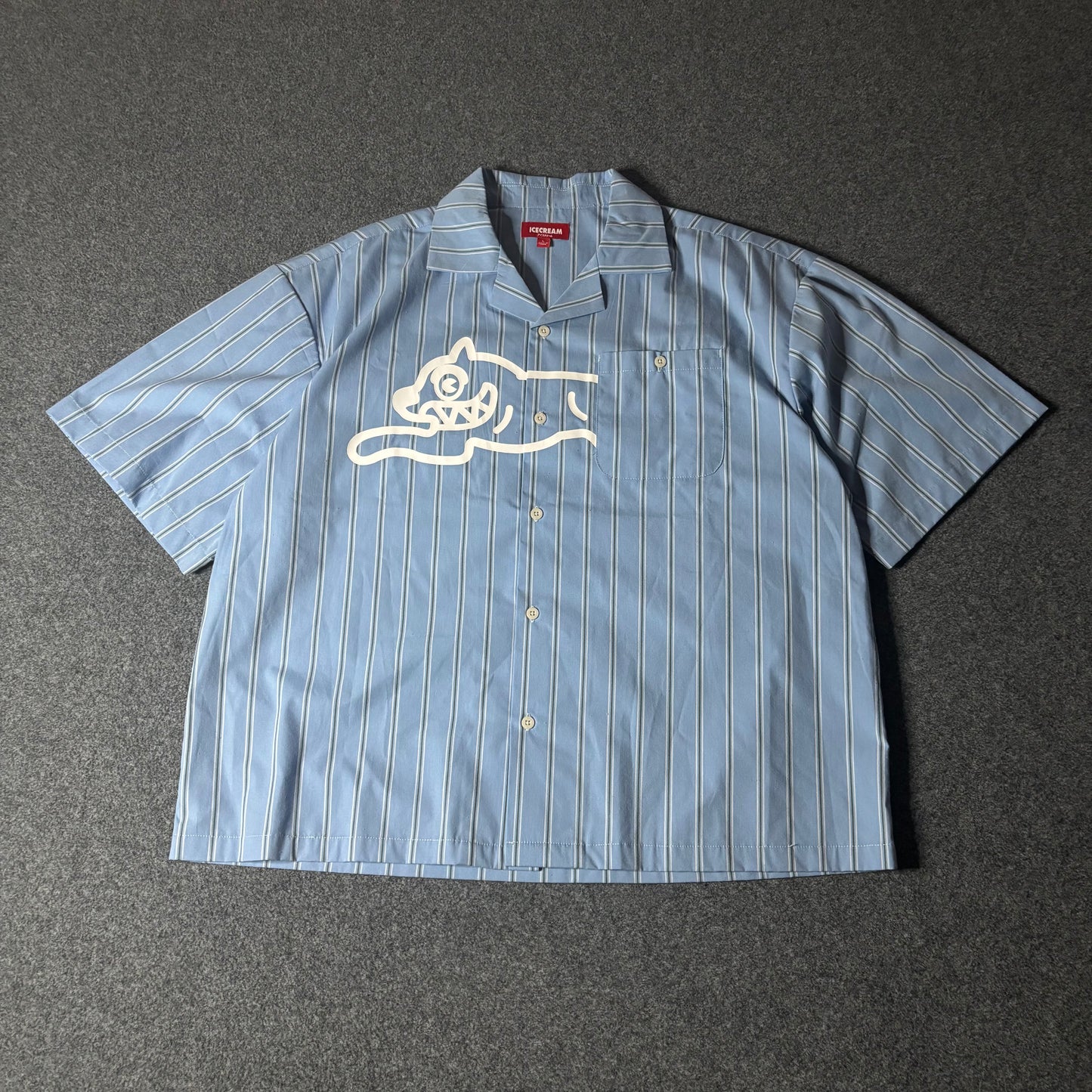 Ice Cream running dog boost SS woven