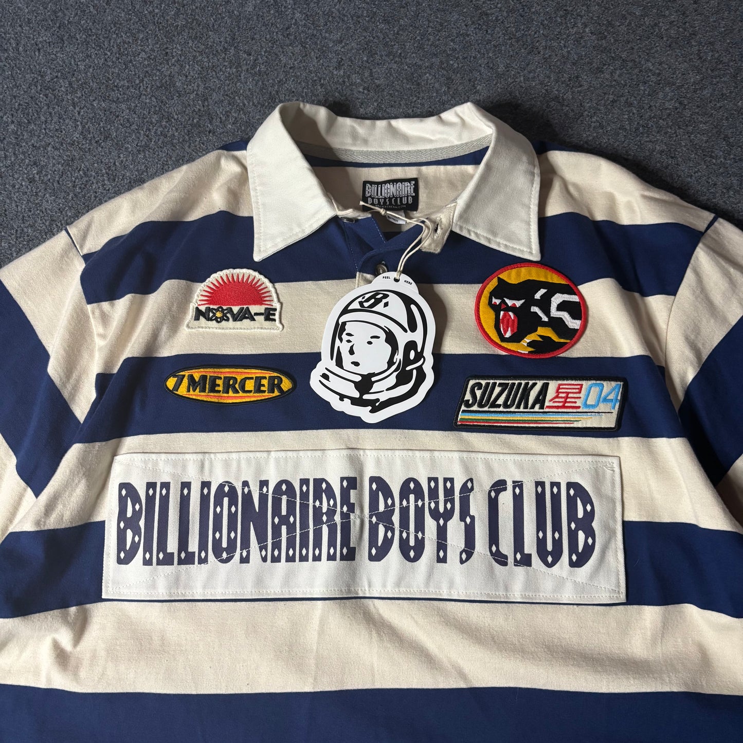 Billionaire Boys Club trails SS polo