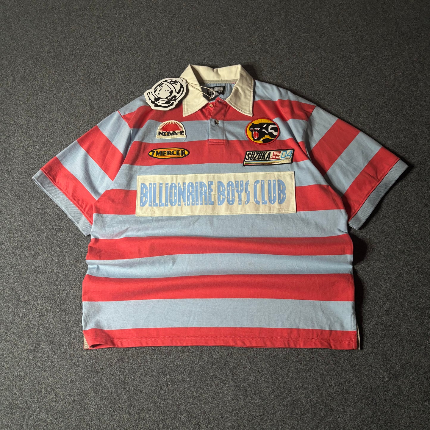 Billionaire Boys Club trails SS knit polo