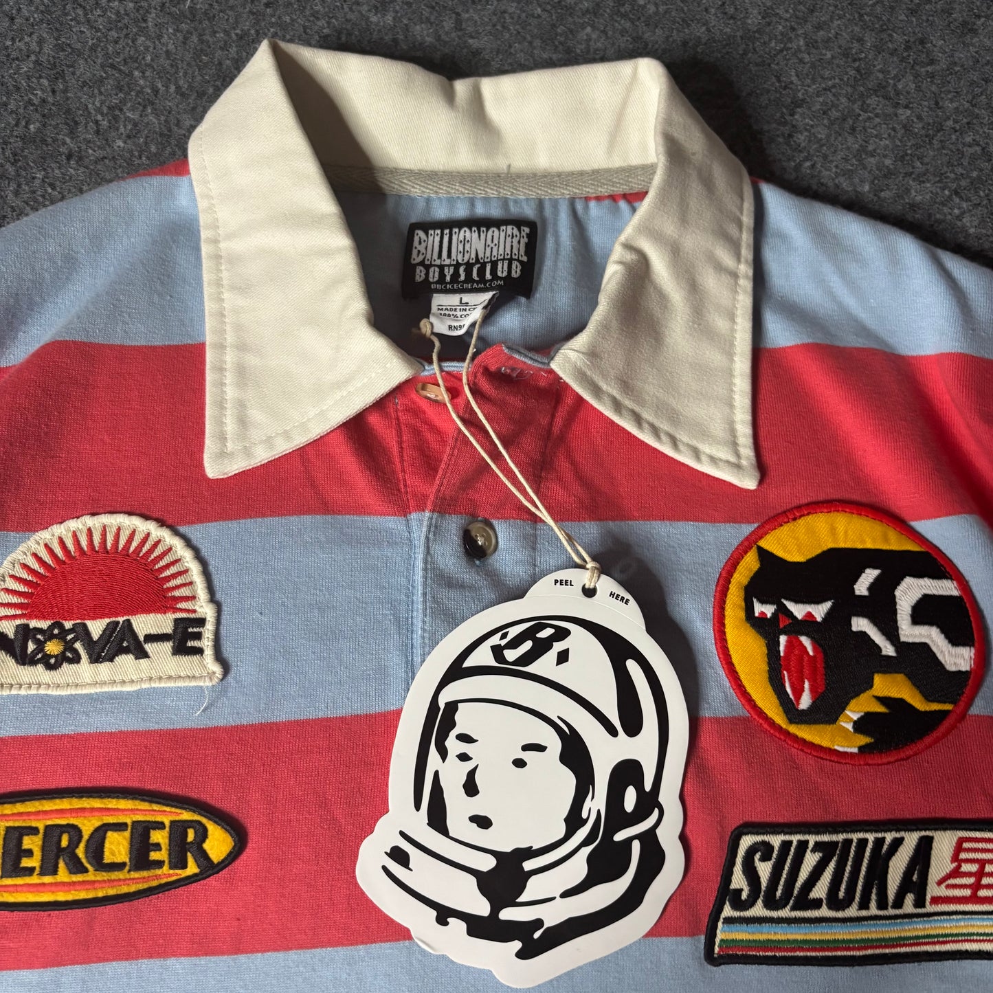 Billionaire Boys Club trails SS knit polo
