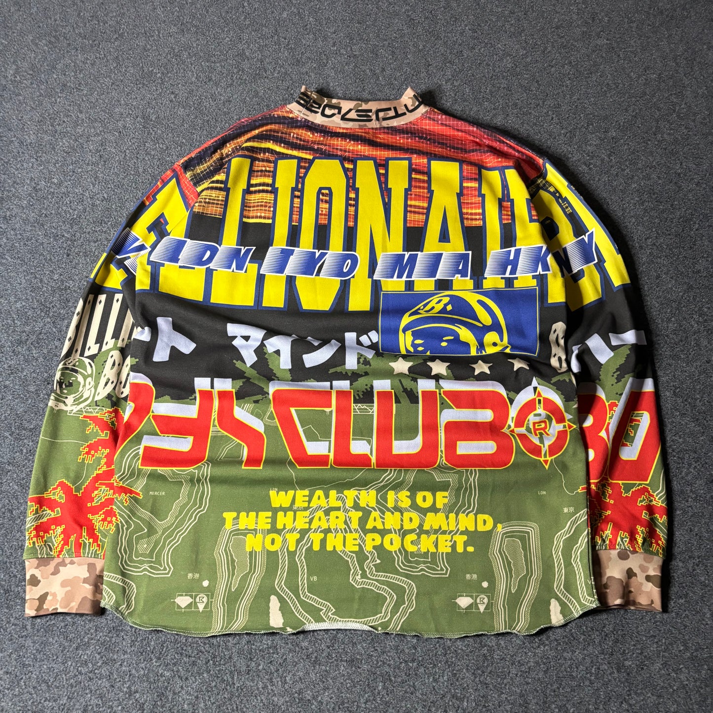 Billionaire Boys Club northstar ls knit futbol shirt