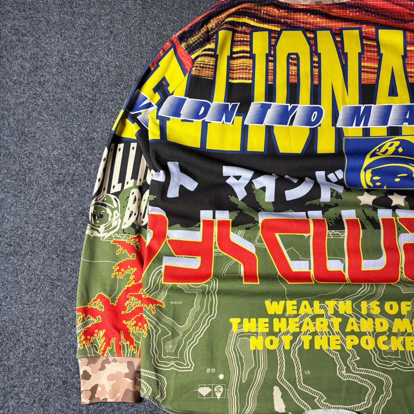 Billionaire Boys Club northstar ls knit futbol shirt