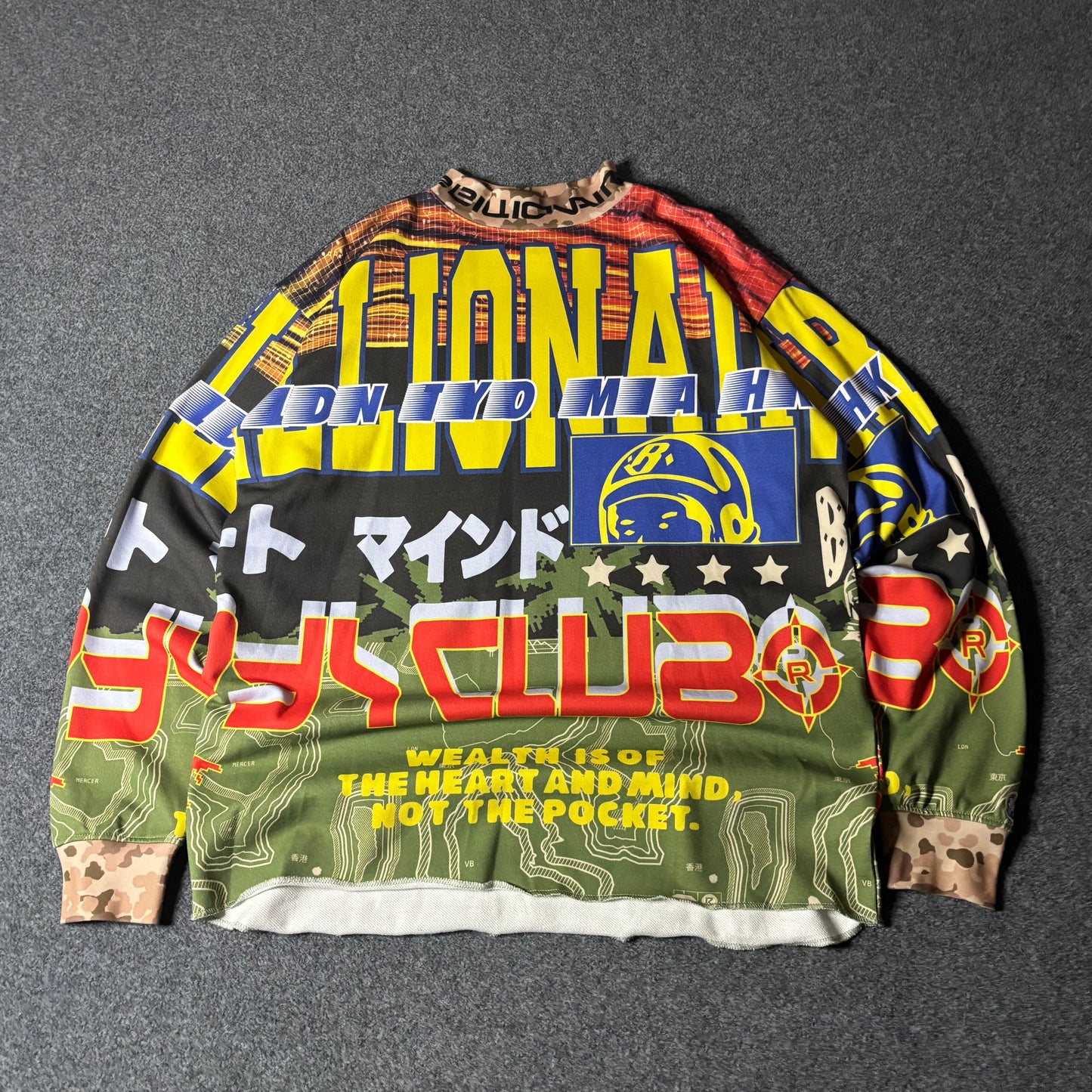 Billionaire Boys Club northstar ls knit futbol shirt