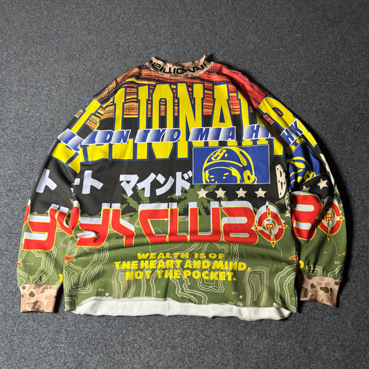 Billionaire Boys Club northstar ls knit futbol shirt