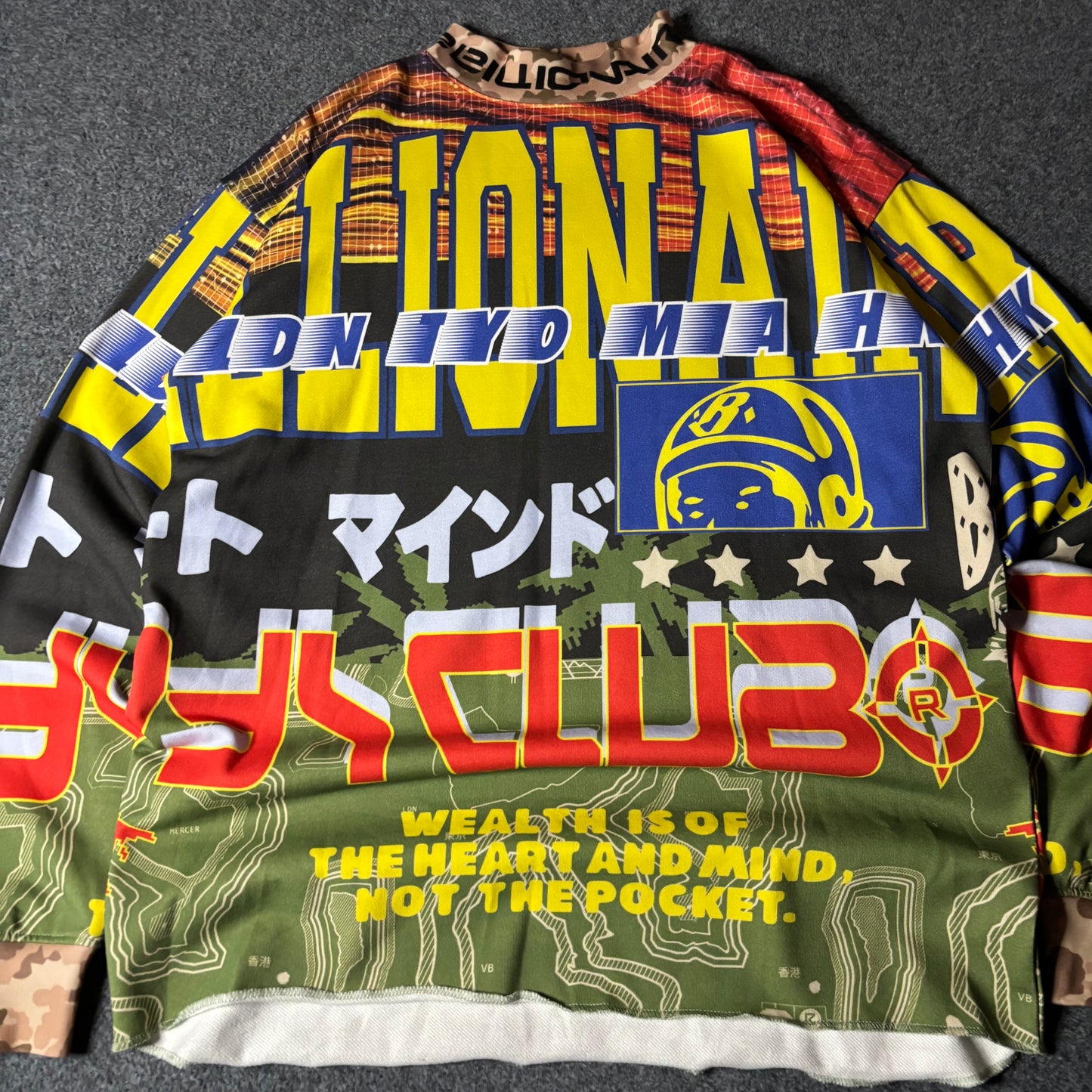 Billionaire Boys Club northstar ls knit futbol shirt