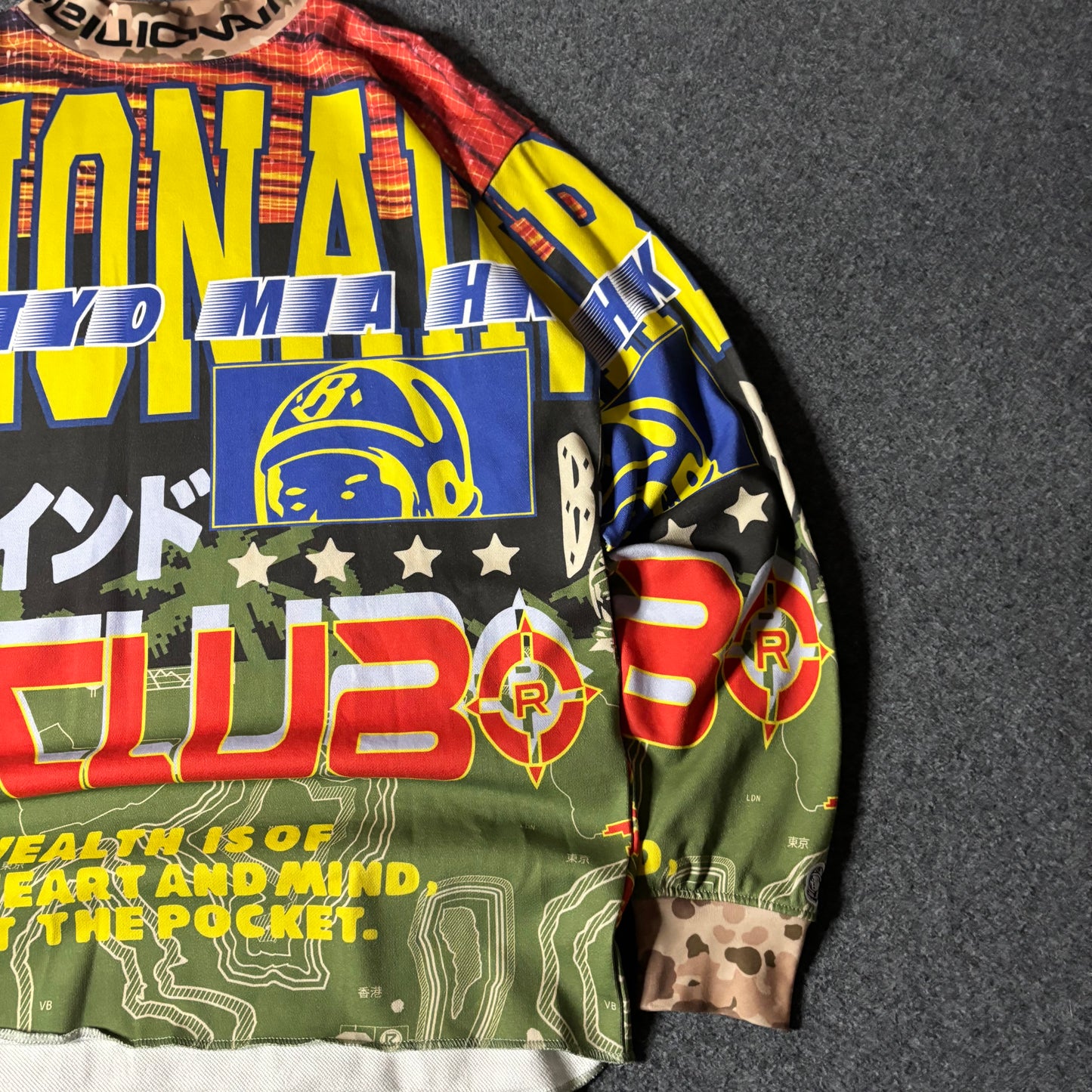 Billionaire Boys Club northstar ls knit futbol shirt