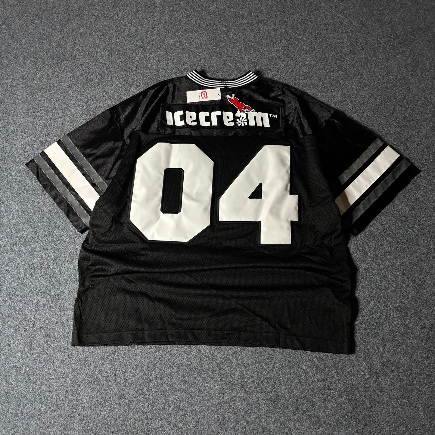 Ice Cream running dog for us black jersey