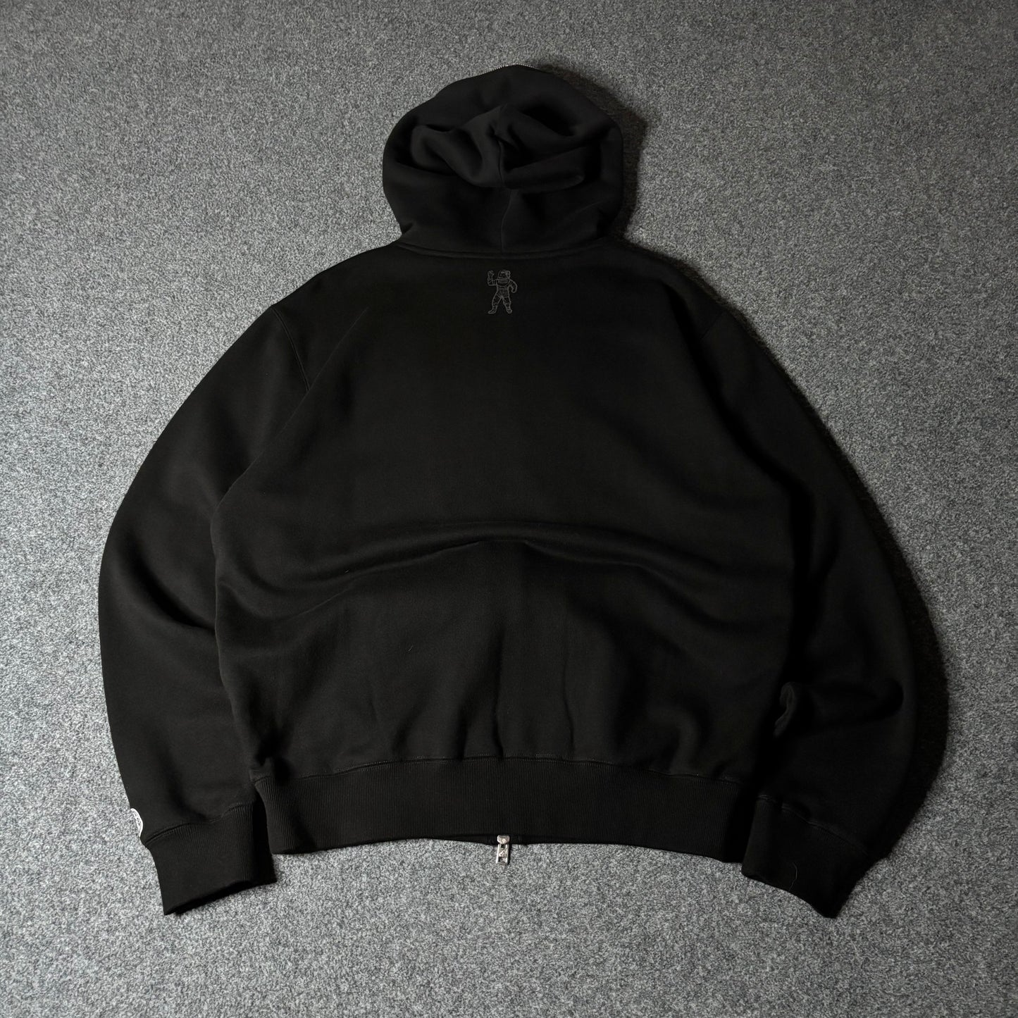 Billionaire Boys Club script zip up hoodie black