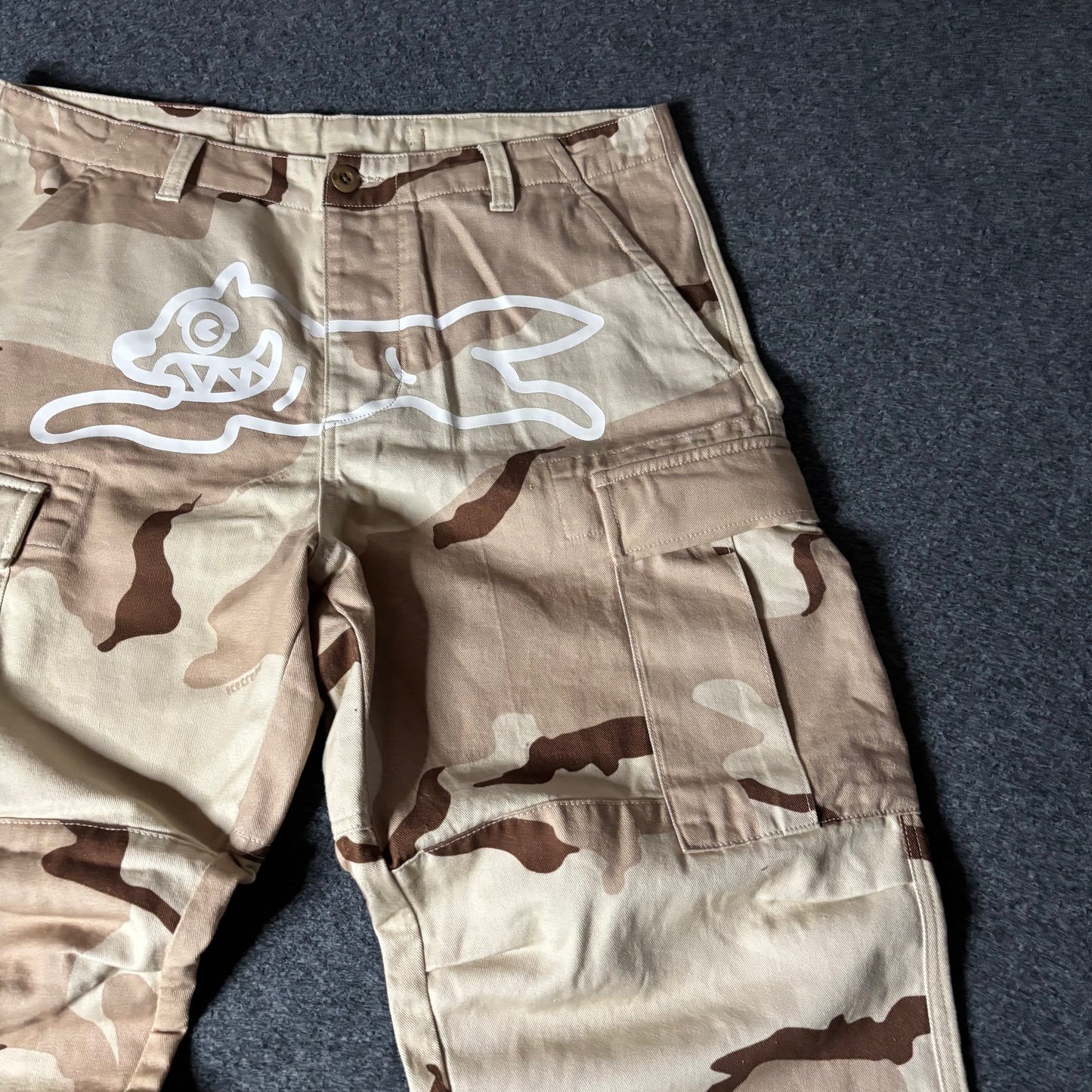 Ice Cream running dog desert camo cargo pant