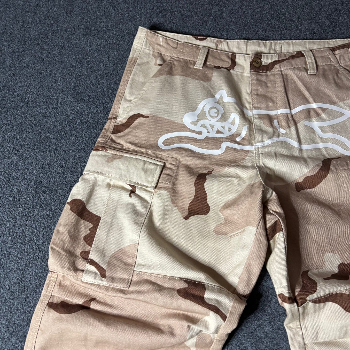 Ice Cream running dog desert camo cargo pant