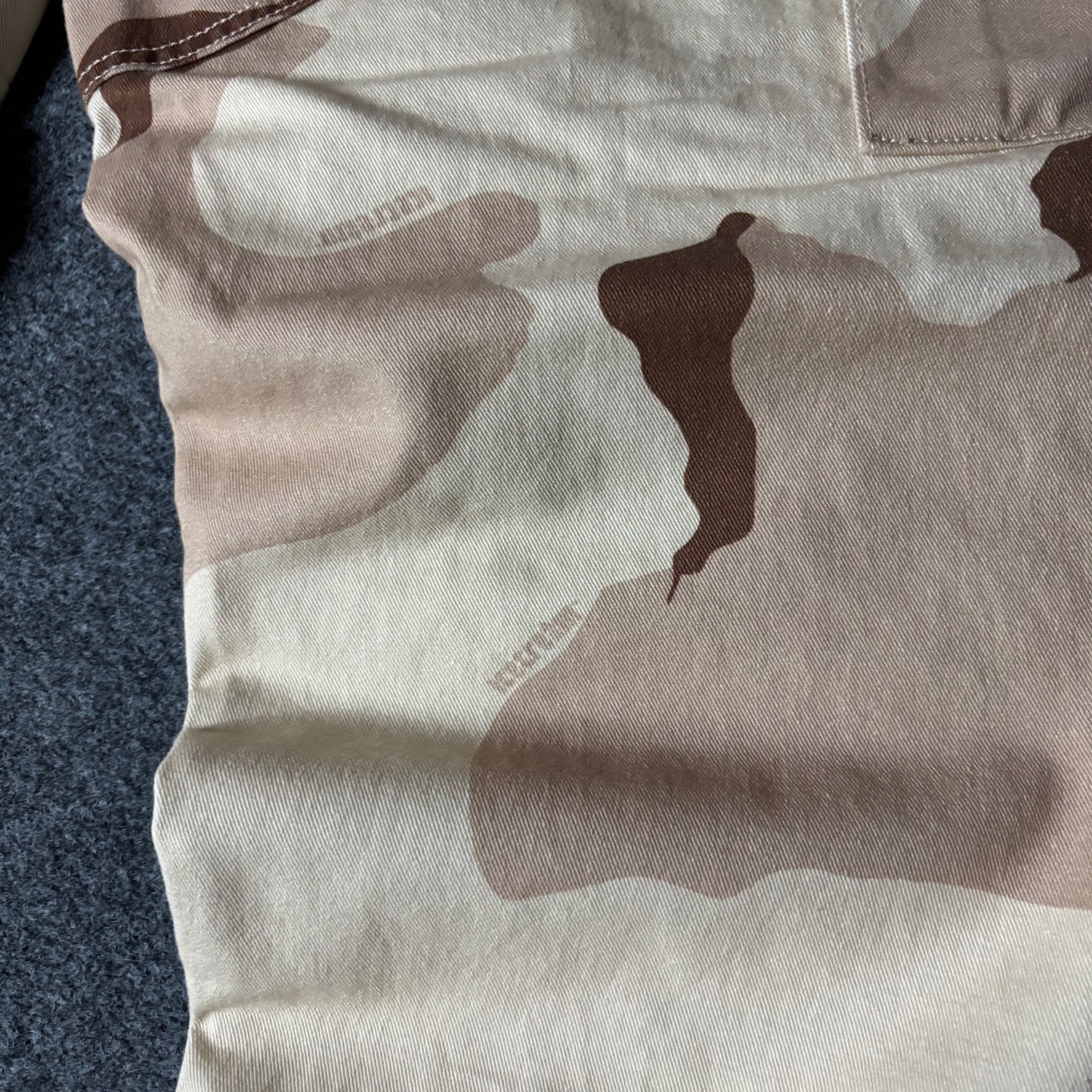 Ice Cream running dog desert camo cargo pant