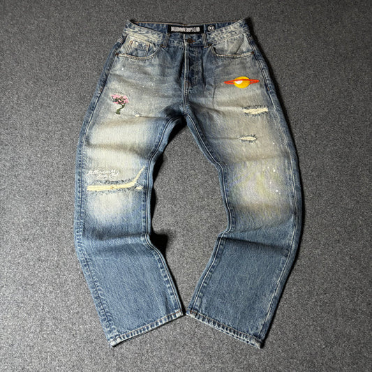 Billionaire Boys Club geo jeans astra
