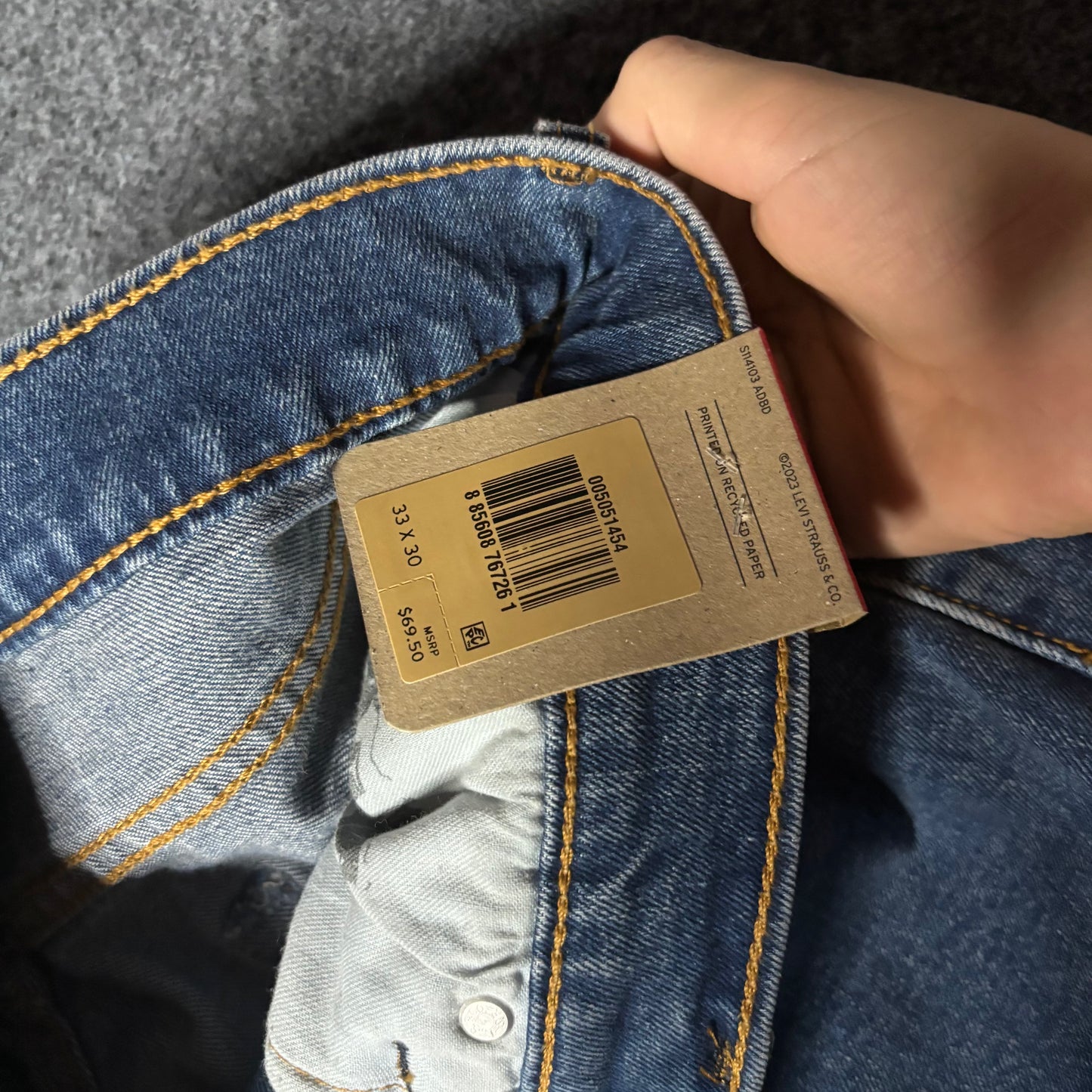 Levis 505 regular jeans