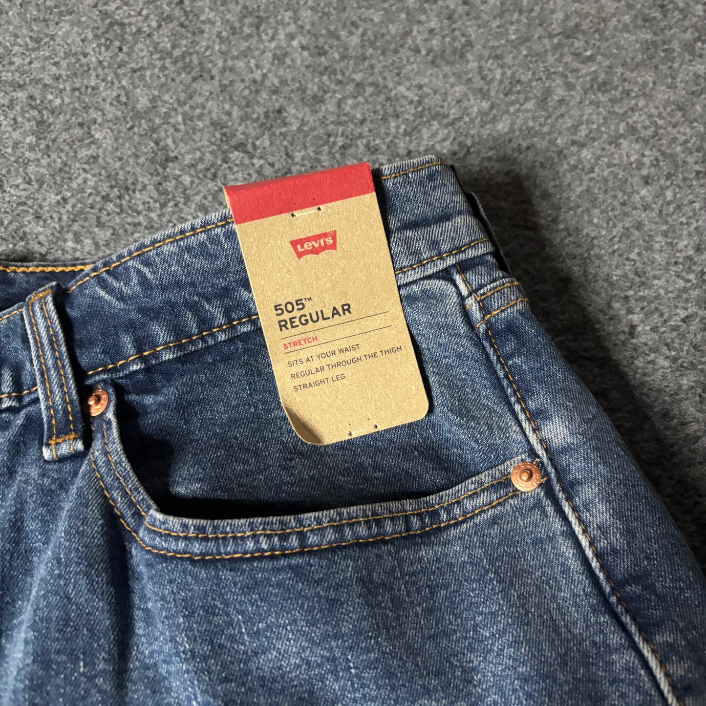 Levis 505 regular jeans