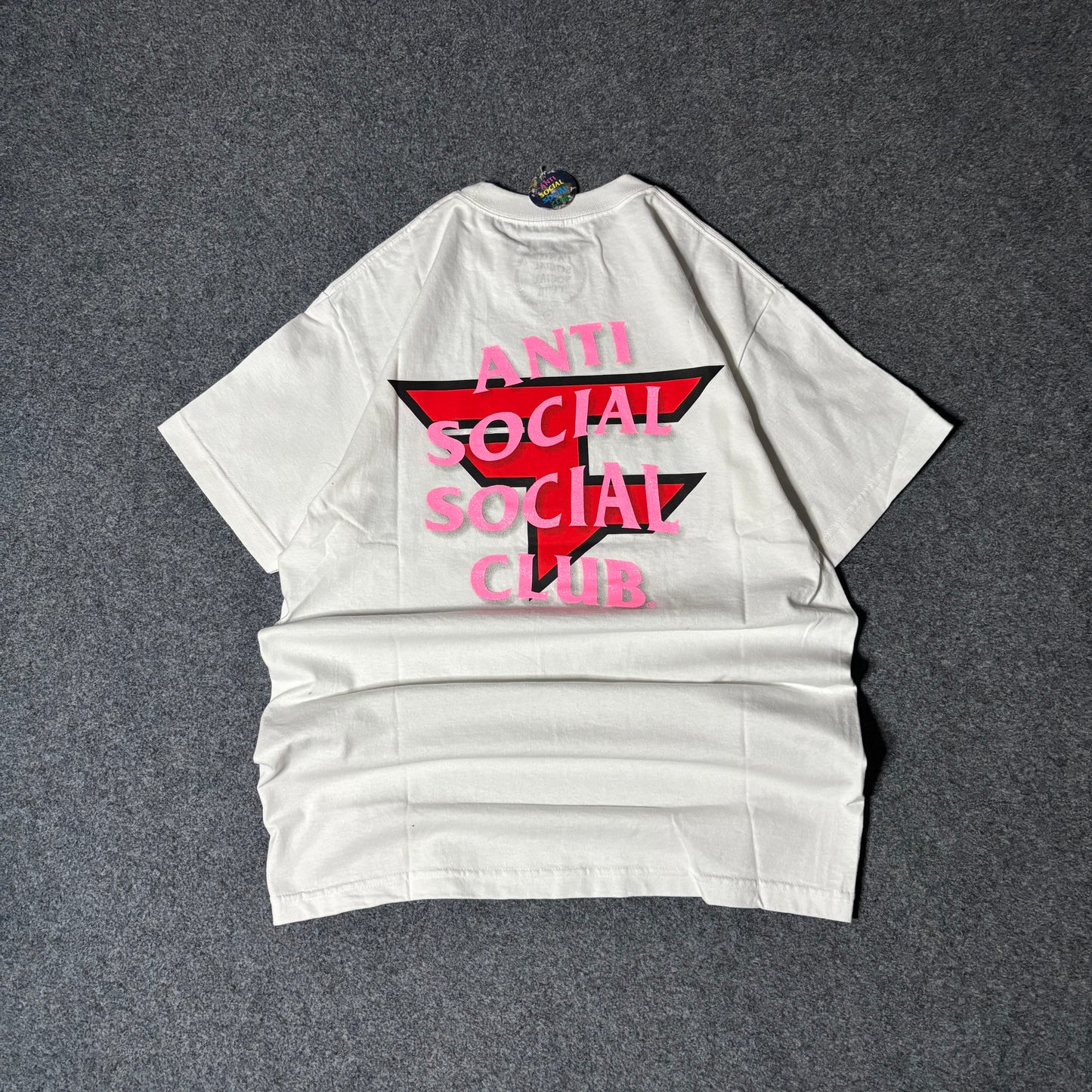 Anti Social Social Club x Faze clan white tee