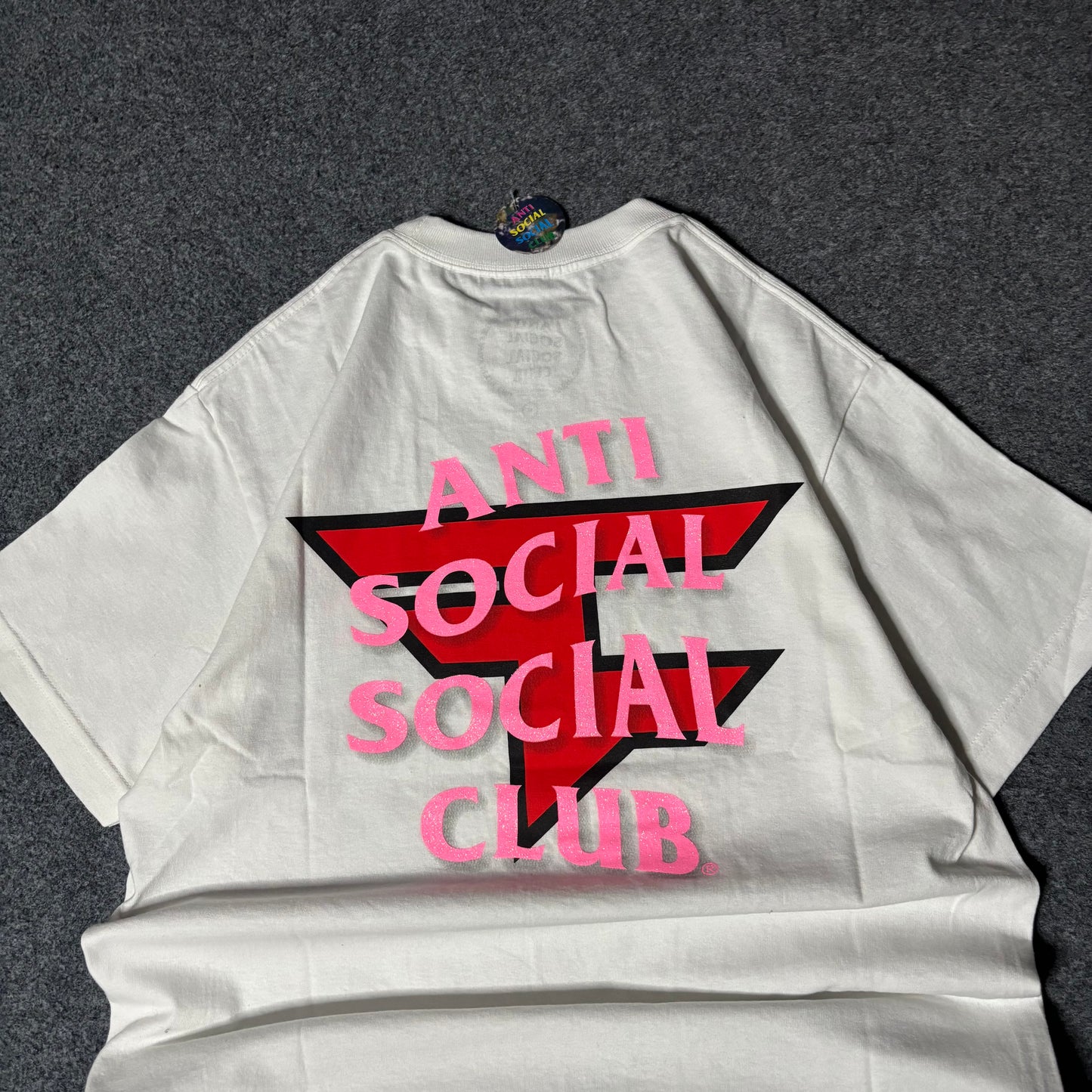 Anti Social Social Club x Faze clan white tee