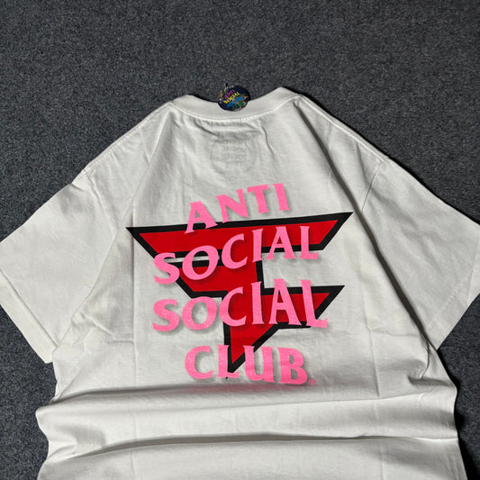 Anti Social Social Club x Faze clan white tee