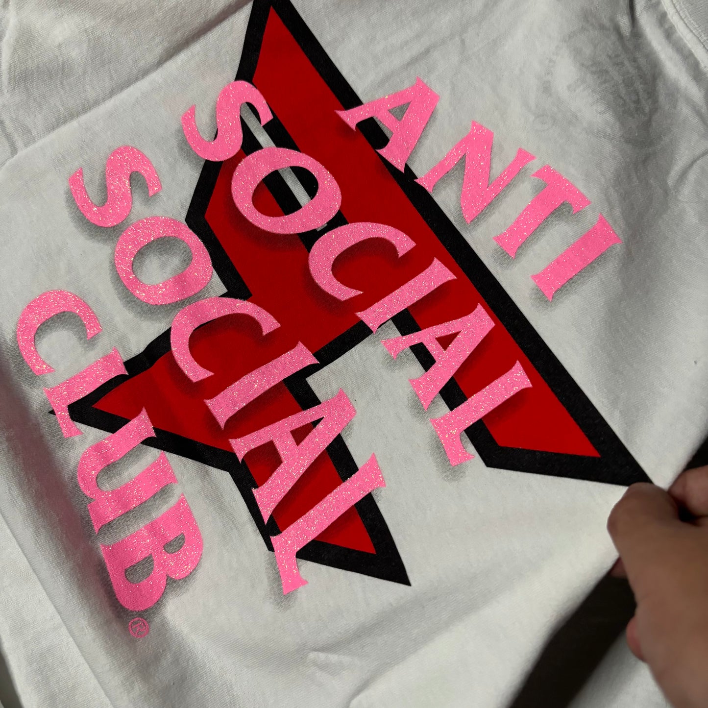 Anti Social Social Club x Faze clan white tee