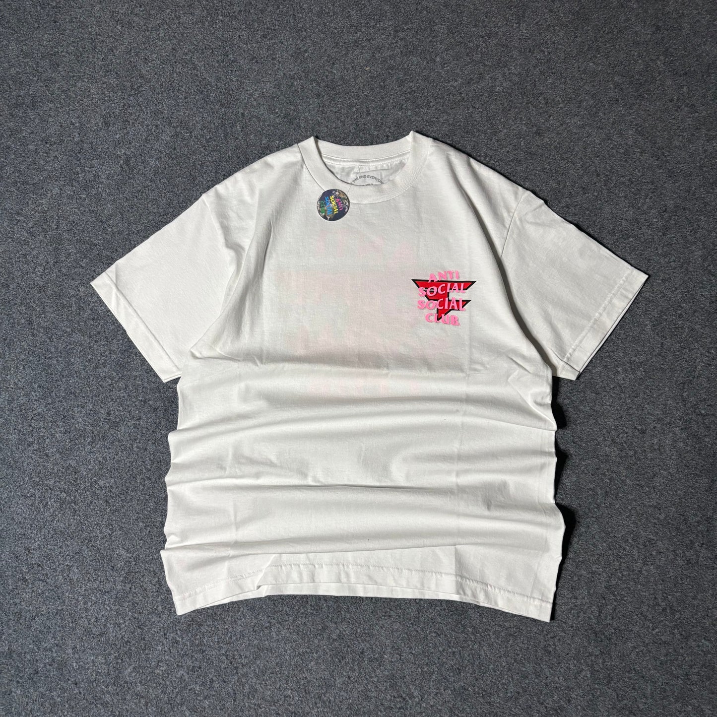 Anti Social Social Club x Faze clan white tee