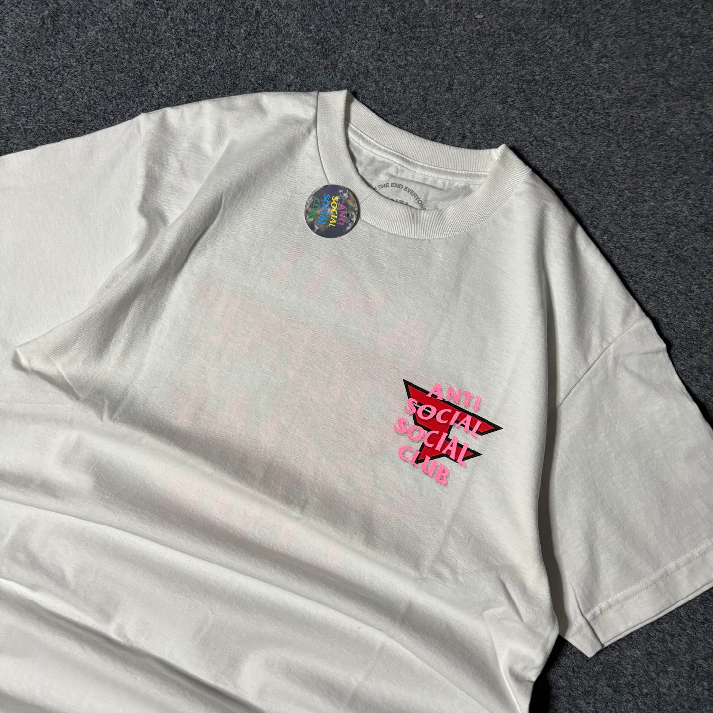 Anti Social Social Club x Faze clan white tee