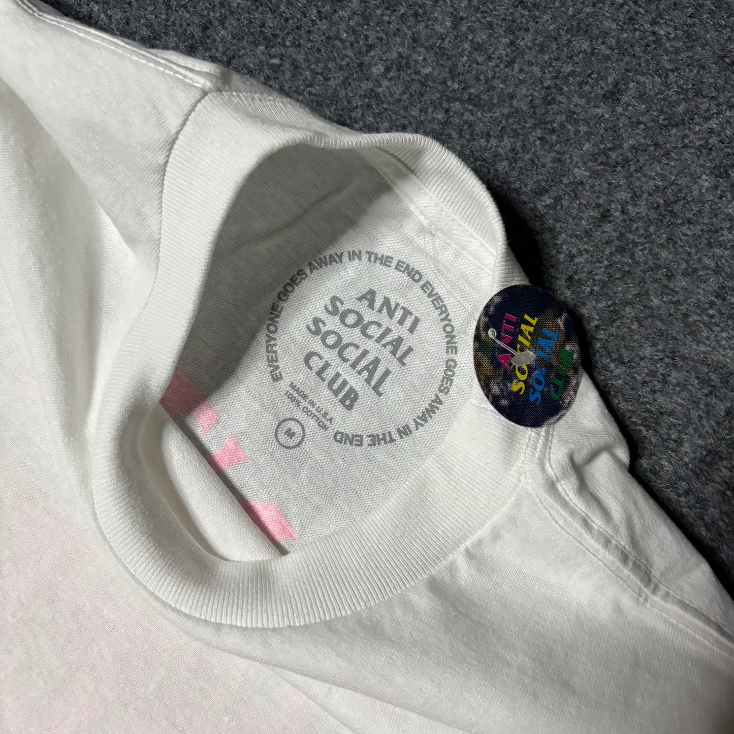 Anti Social Social Club x Faze clan white tee