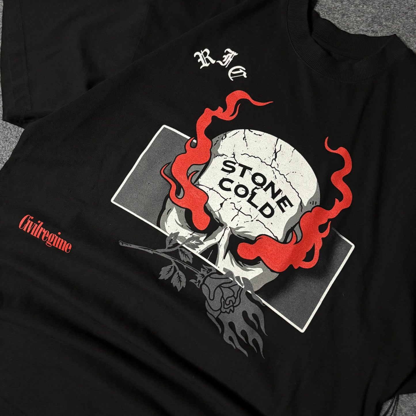 Civil Regime x WWE Stone cold tee