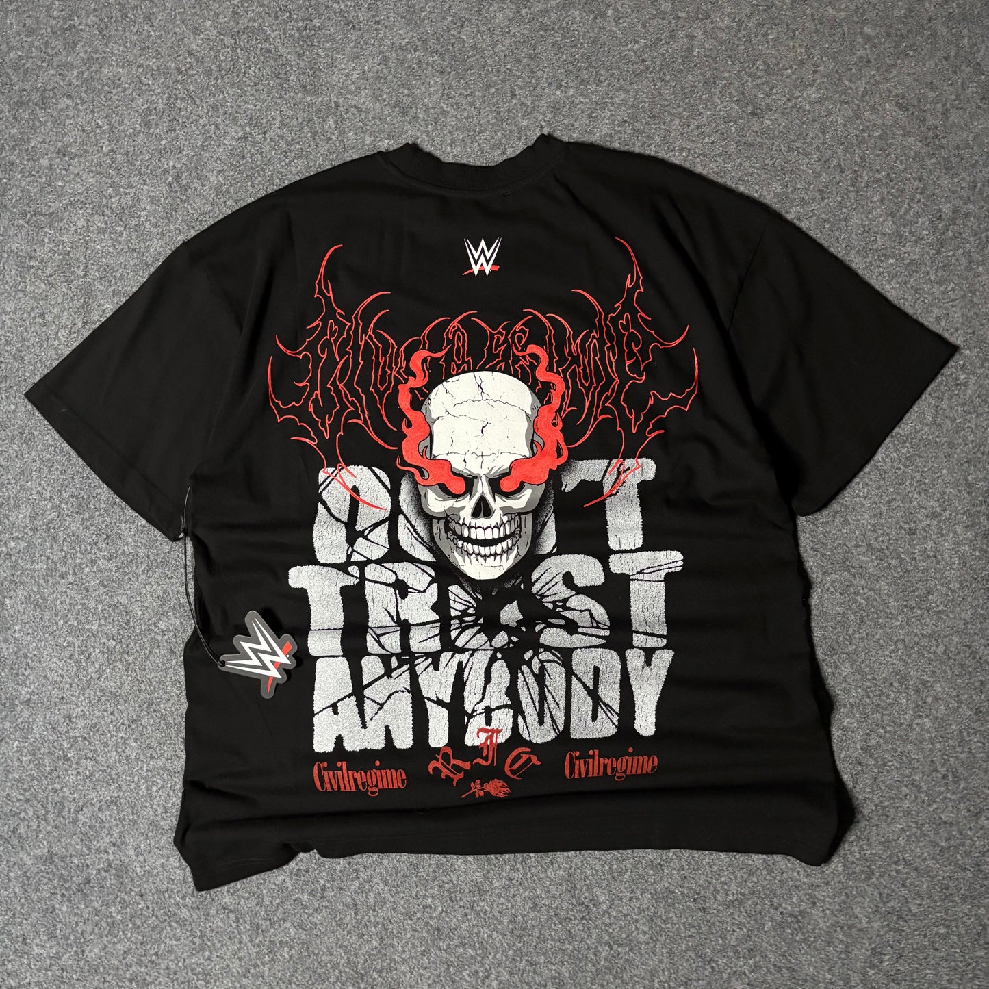 Civil Regime x WWE Stone cold tee