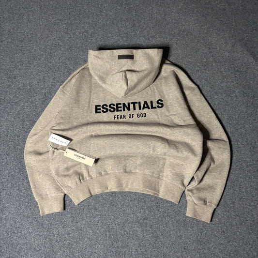Essentials dark oatmeal hoodie