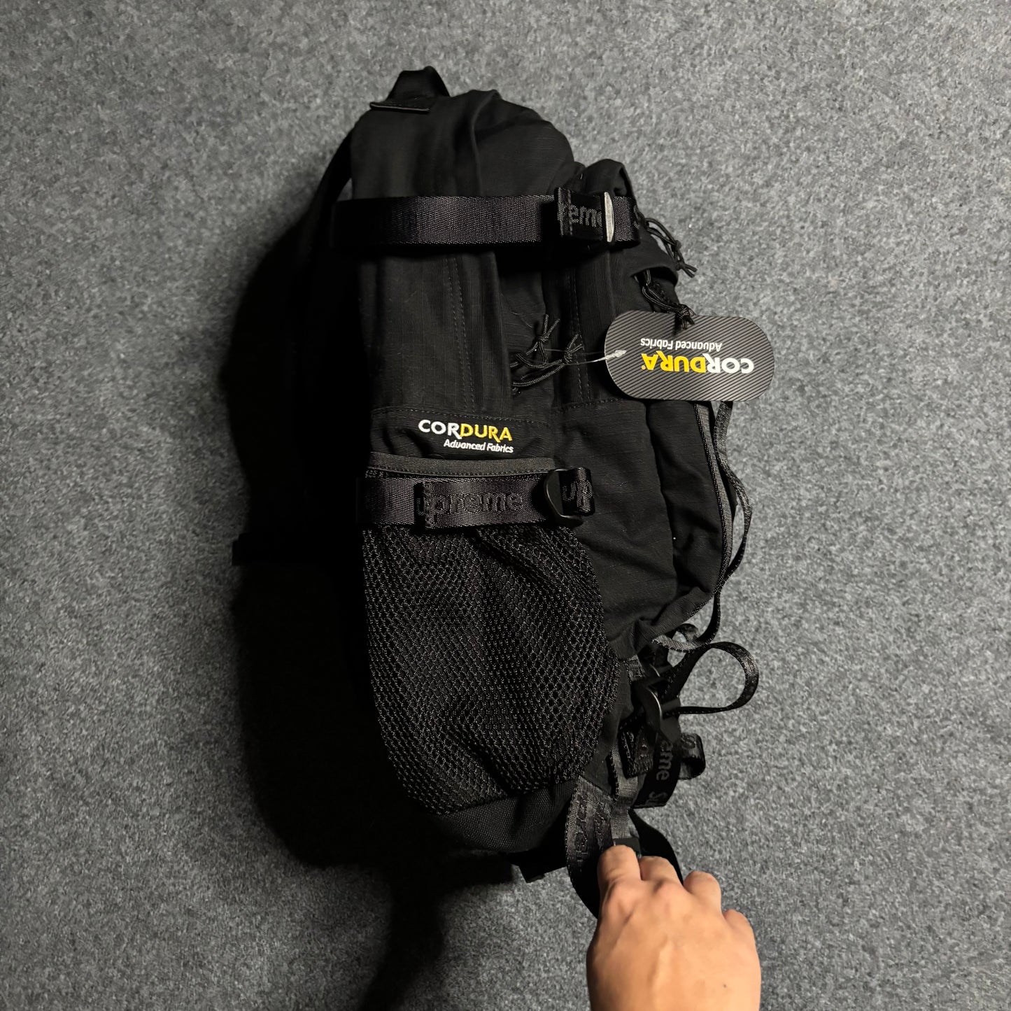 Supreme ss26 backpack cordura black