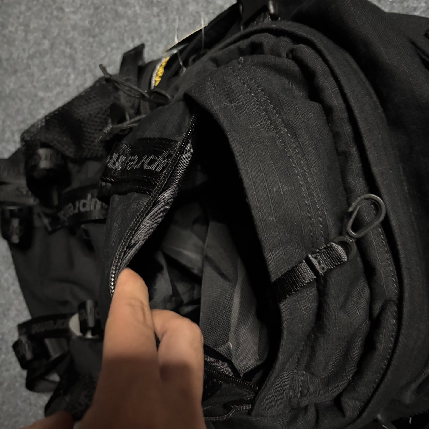 Supreme ss26 backpack cordura black