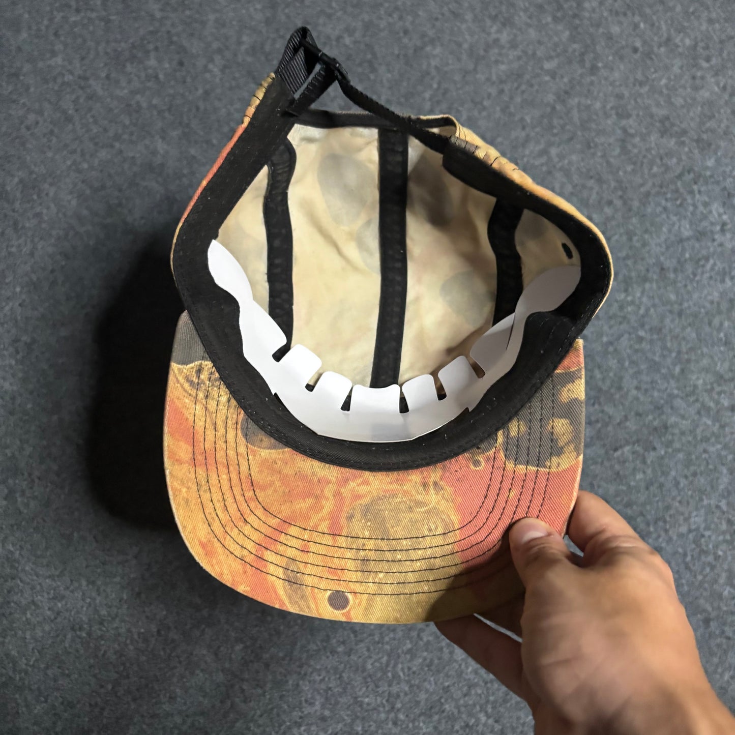 Supreme blood and semen camp cap